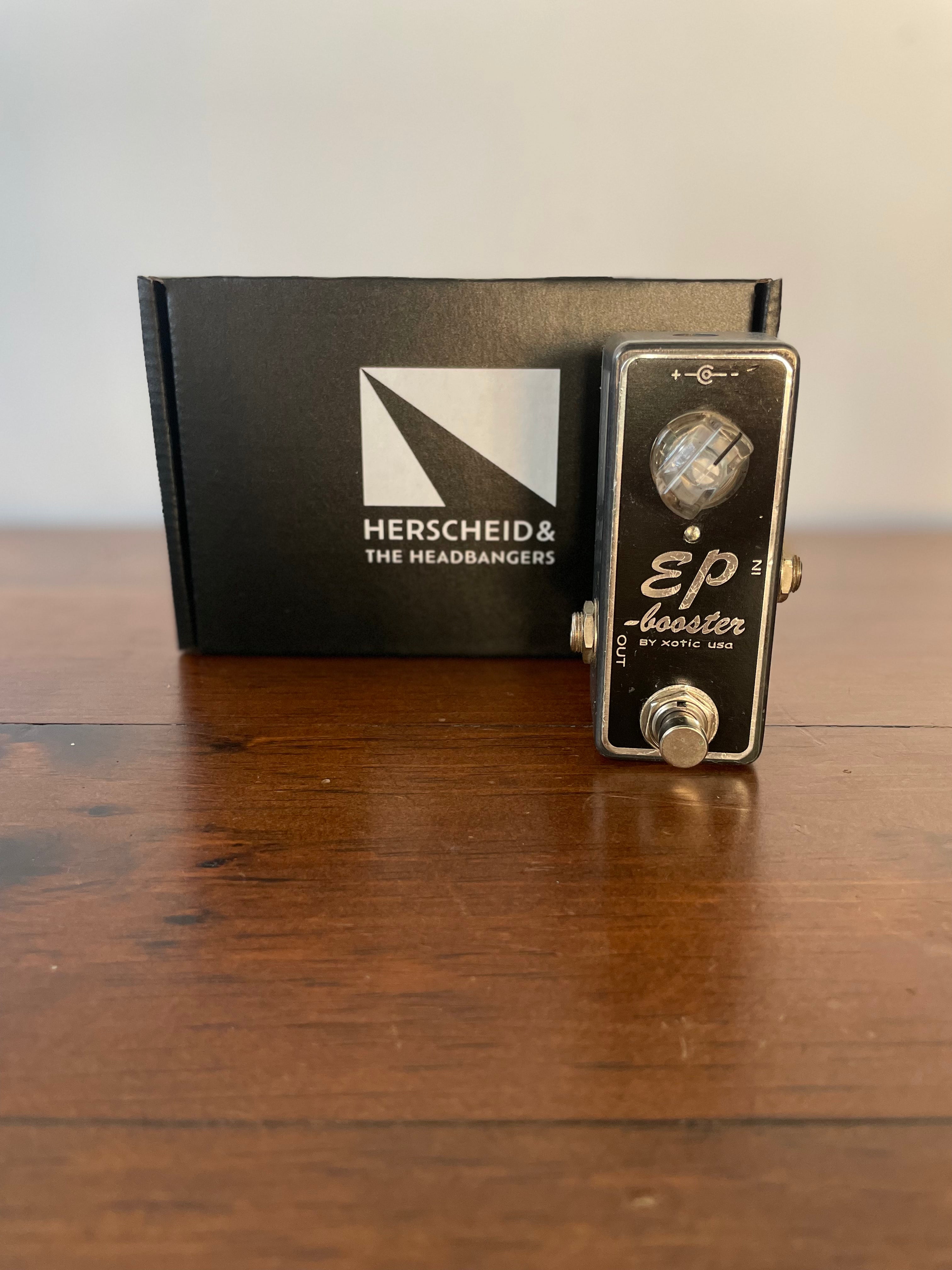 Xotic EP Booster 2010s - Black – Herscheid and the Headbangers Xotic EP Booster 2010s - Black – Herscheid and the Headbangers