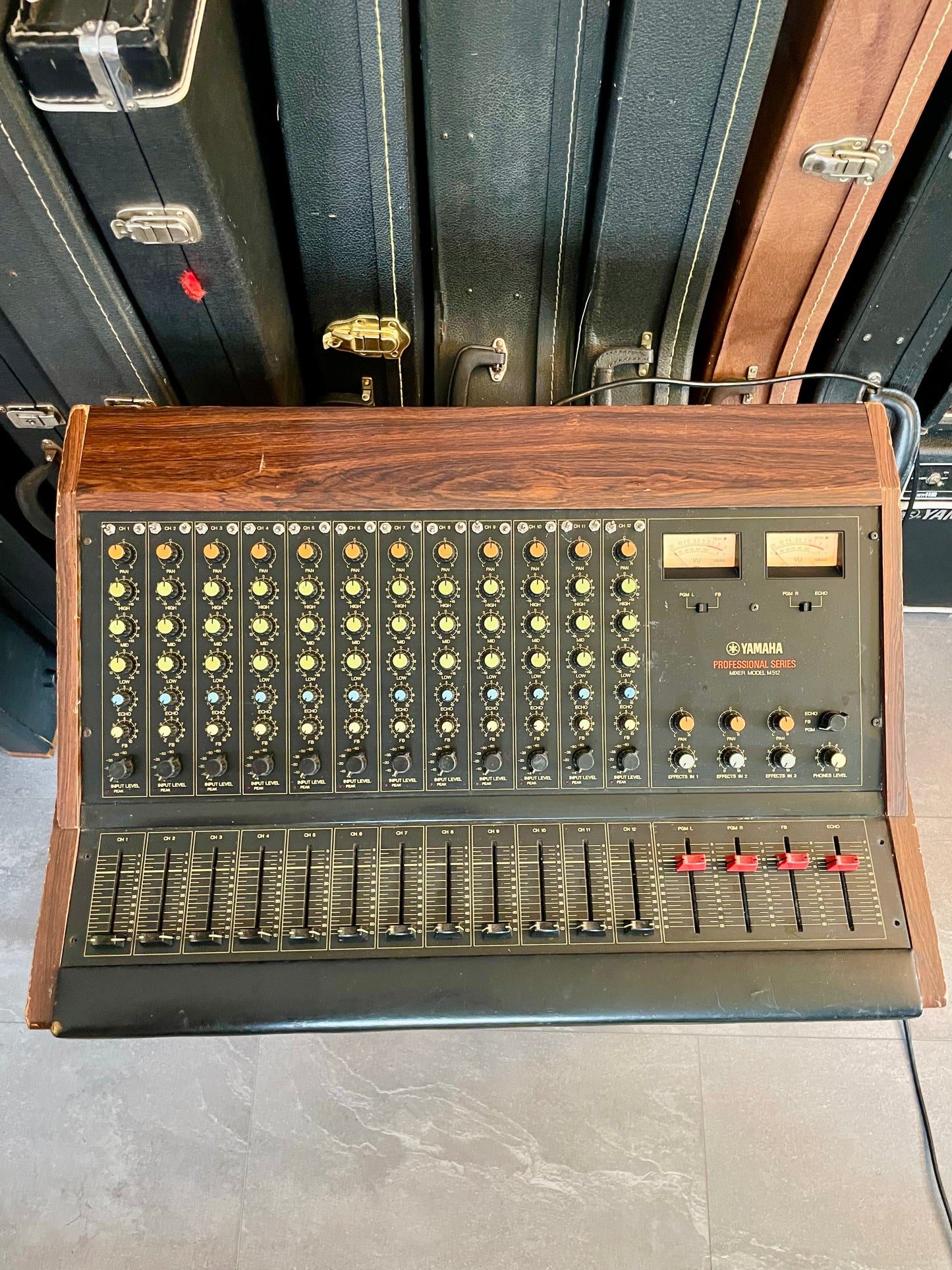 Yamaha M512 - JapaNeve with Direct Outs, Tamura transformers, Polarity Reverse & Send Switching - Fully recapped and serviced
