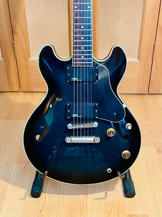 Yamaha SAS-ii Japan Semiacoustic guitar 1988 - 1991 - Dark blue