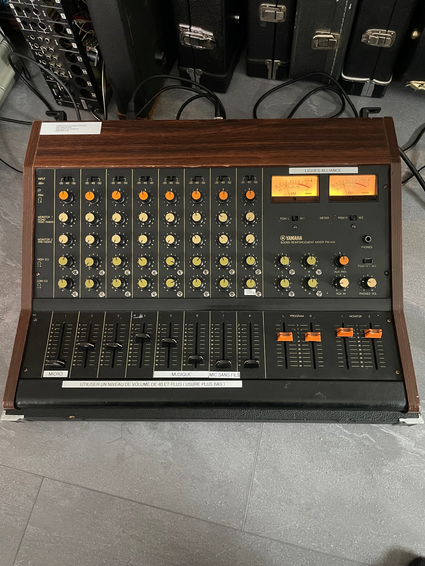 Yamaha PM-430 Mods pour Roger