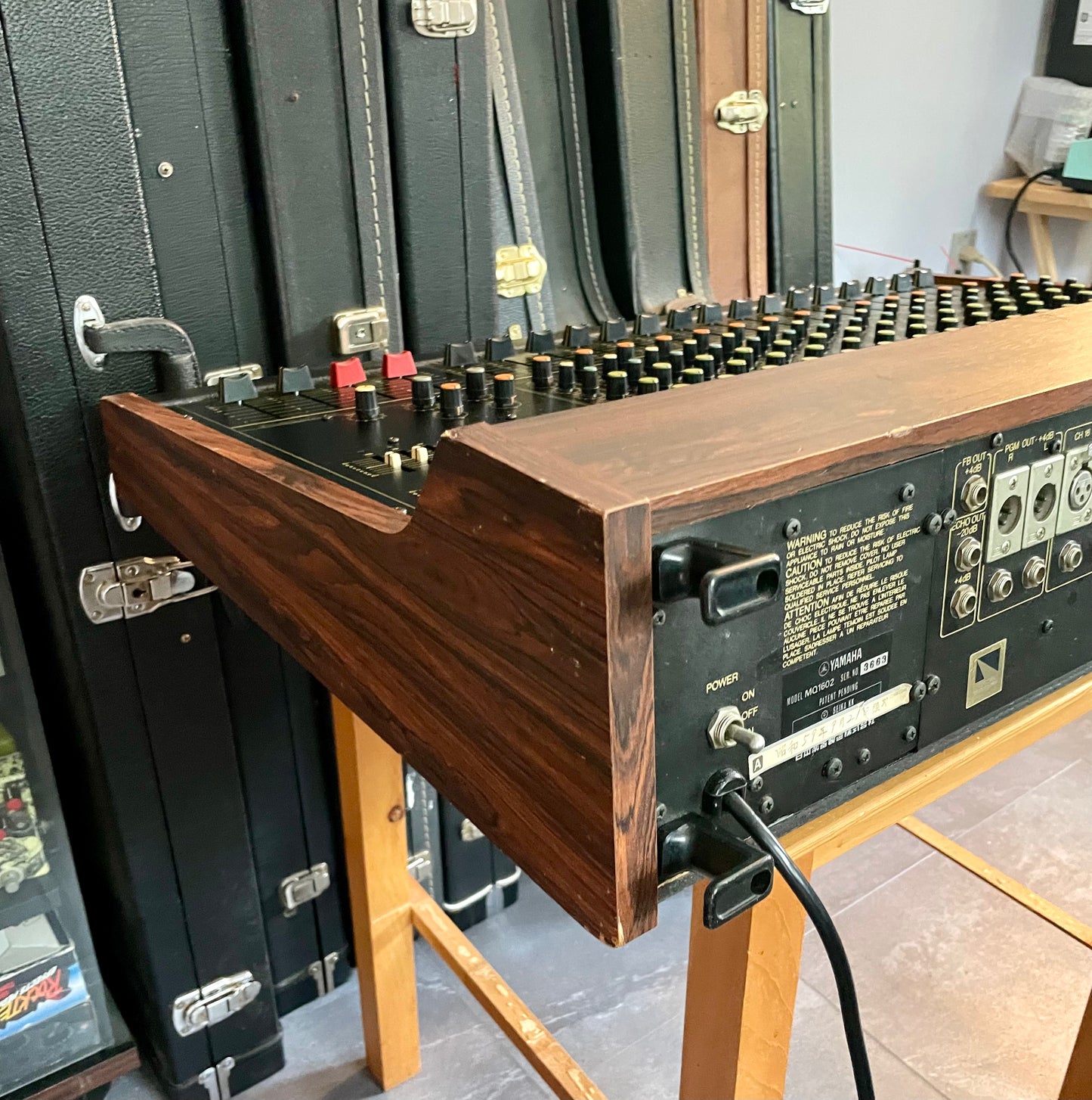 Yamaha MQ1602 "Japa-Neve" Mixer - Fully recapped + Direct-Outs - Tamura transformers, fat Pres. 4 band EQ