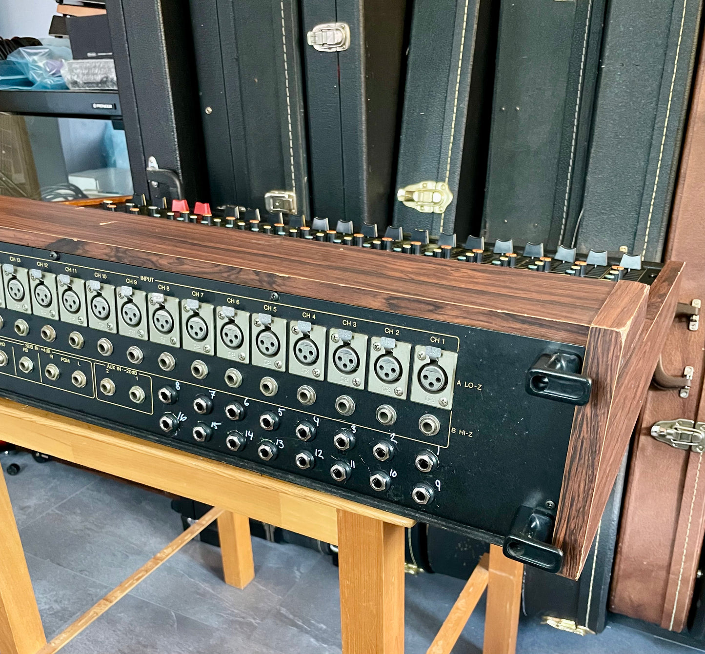 Yamaha MQ1602 "Japa-Neve" Mixer - Fully recapped + Direct-Outs - Tamura transformers, fat Pres. 4 band EQ