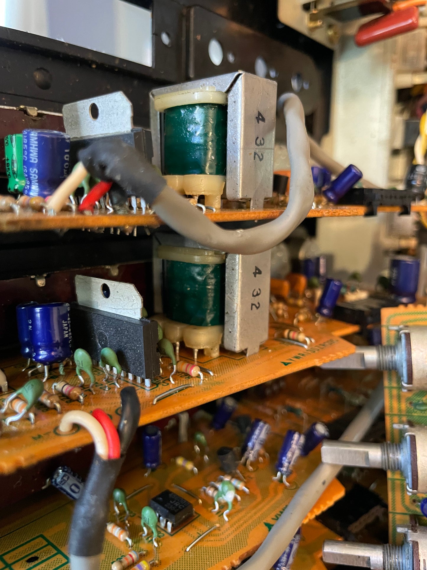 Panasonic RAMSA WR-130 Audio Mixer - Fully serviced and recapped + Direct Outs - Transformer balanced Outputs Late 1970s - Early 1980s