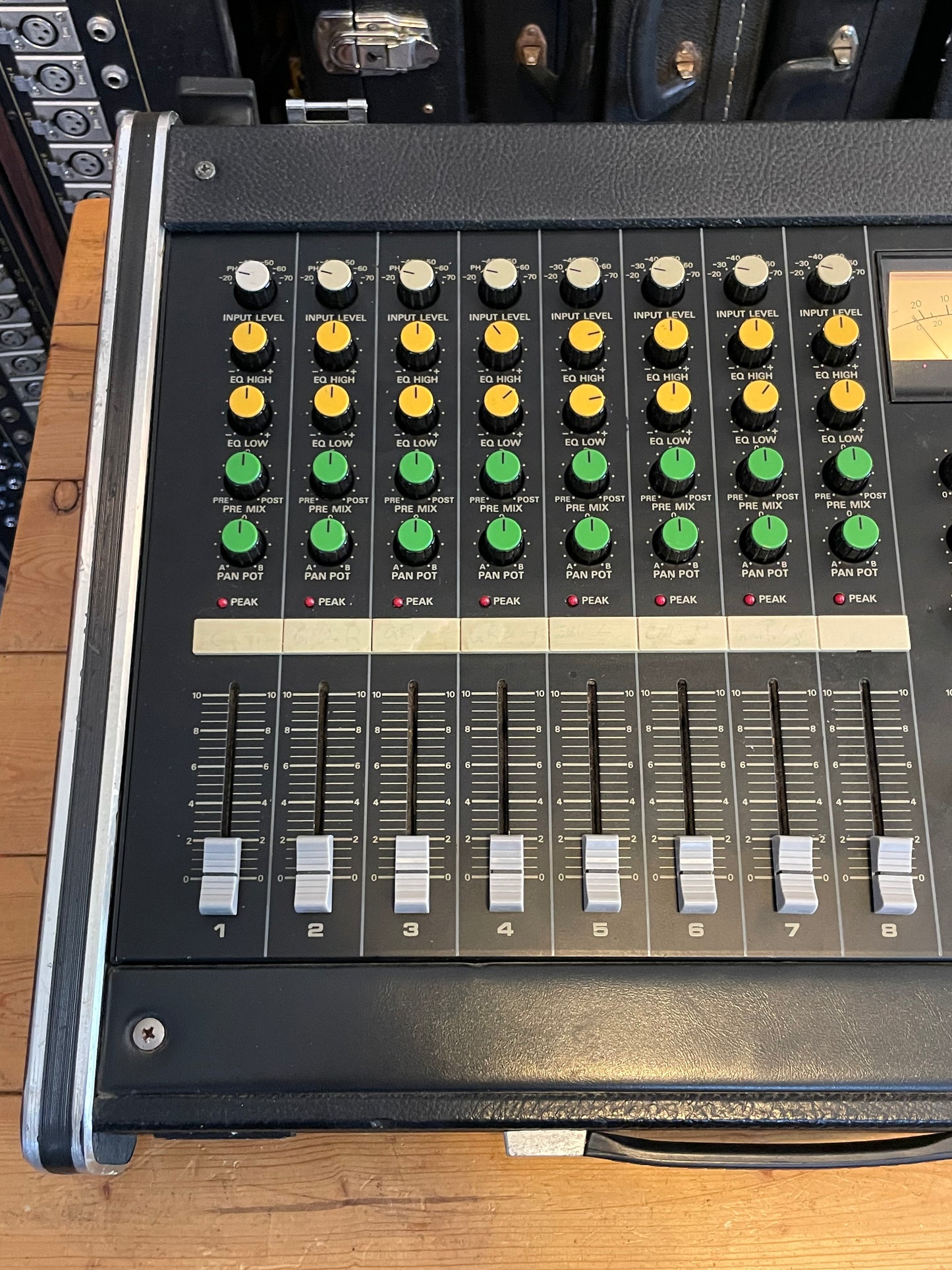 Panasonic RAMSA WR-130 Audio Mixer - Fully serviced and recapped + Direct Outs - Transformer balanced Outputs Late 1970s - Early 1980s