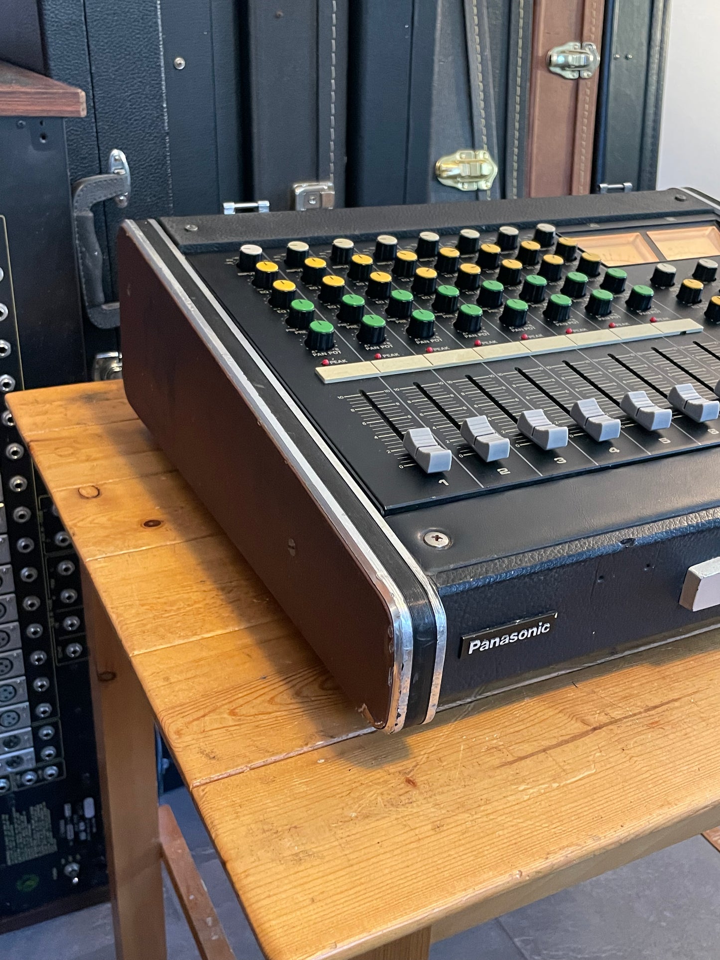 Panasonic RAMSA WR-130 Audio Mixer - Fully serviced and recapped + Direct Outs - Transformer balanced Outputs Late 1970s - Early 1980s