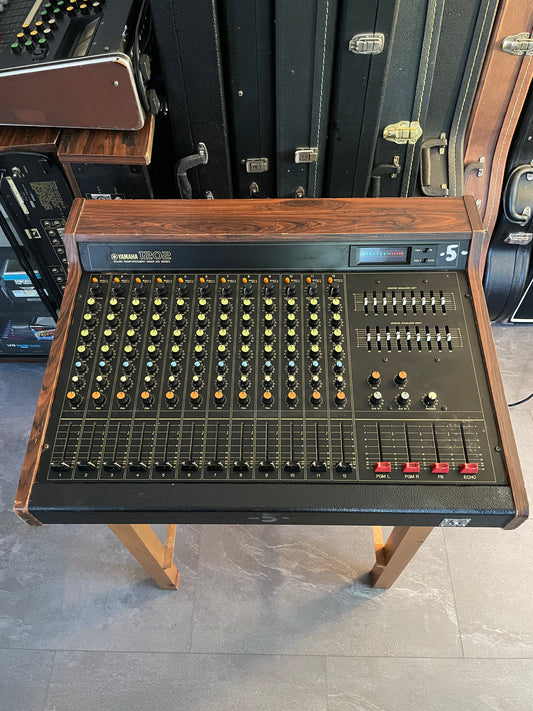 Yamaha MQ1202 "Japa-Neve", fully recapped + Direct-Out Headbangers Mod! Small PM1000, Tamura transformers, fat Pres. 4 band EQ
