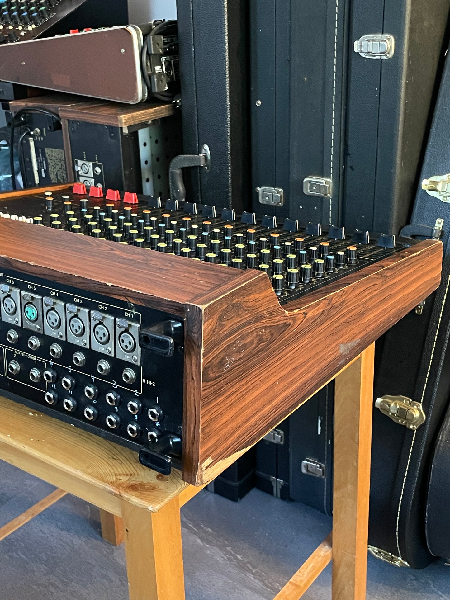 Yamaha MQ1202 "Japa-Neve", fully recapped + Direct-Out Headbangers Mod! Small PM1000, Tamura transformers, fat Pres. 4 band EQ