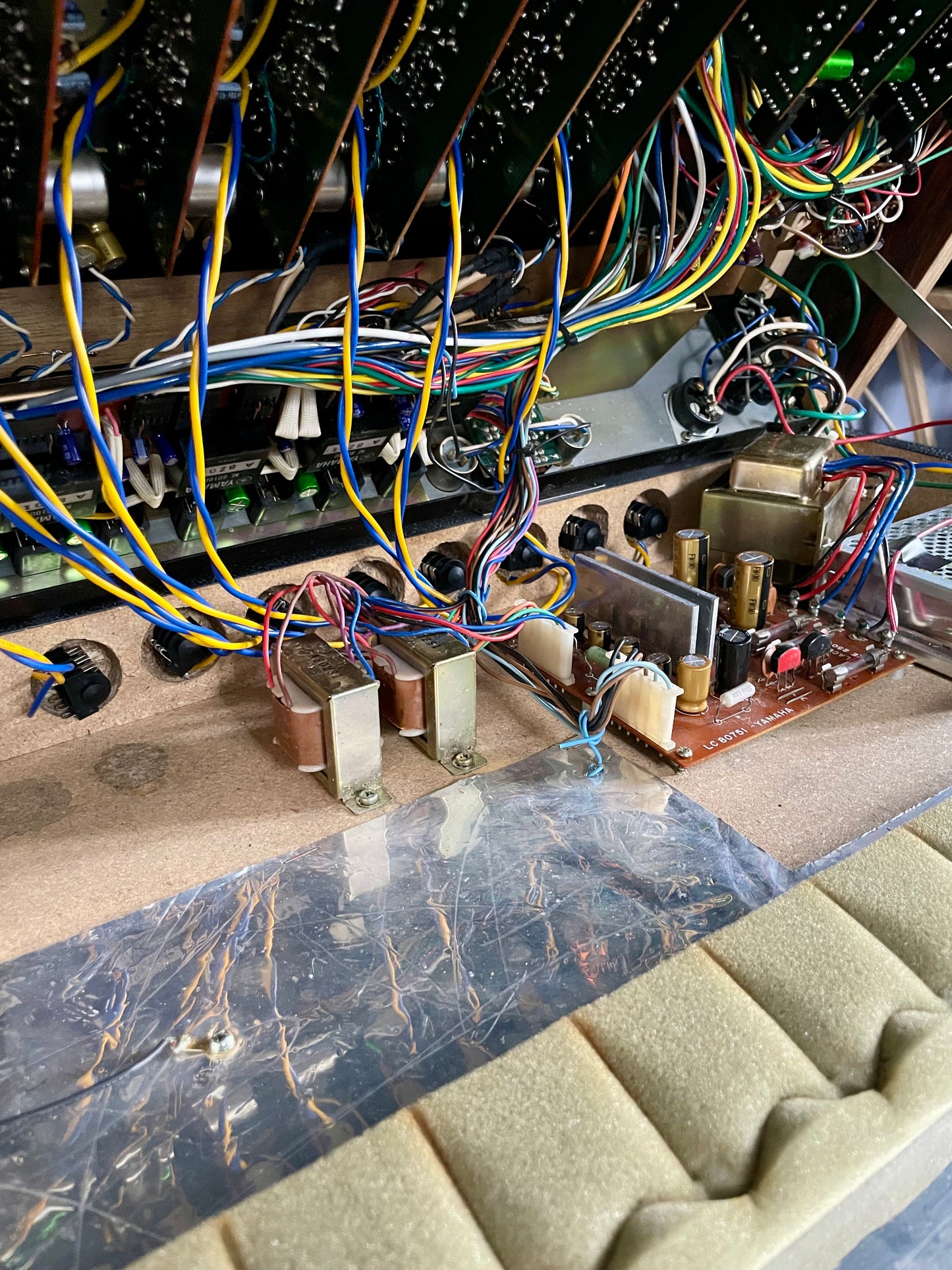 Yamaha PM-430 "Japa-Neve" fully recapped with Direct Outs and Phantom Power. Tamura transformers - 8 Channel Mixing Console 1970s
