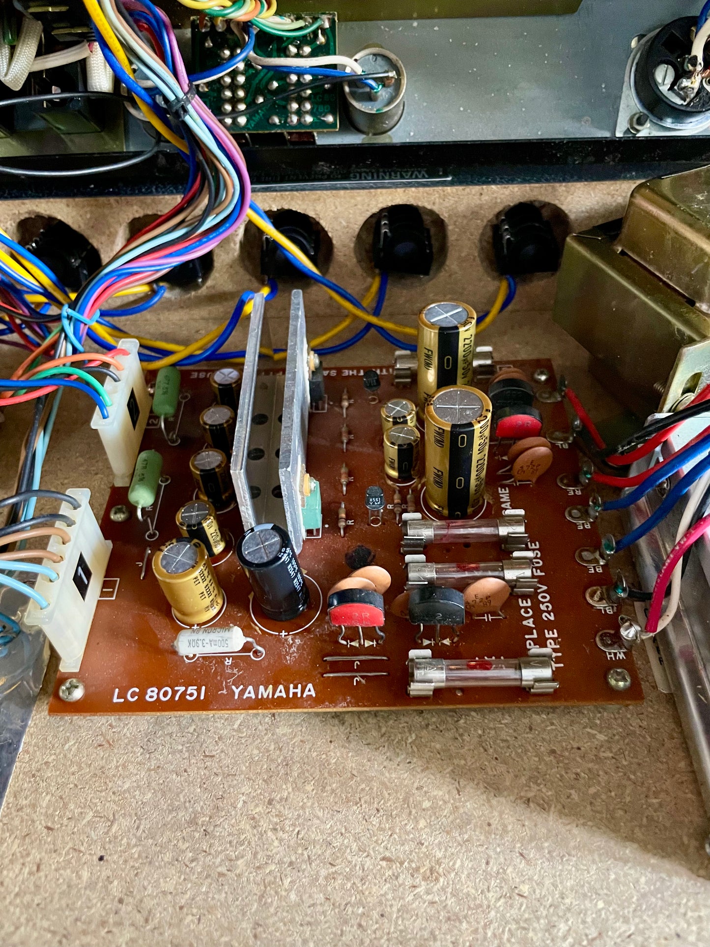 Yamaha PM-430 "Japa-Neve" fully recapped with Direct Outs and Phantom Power. Tamura transformers - 8 Channel Mixing Console 1970s