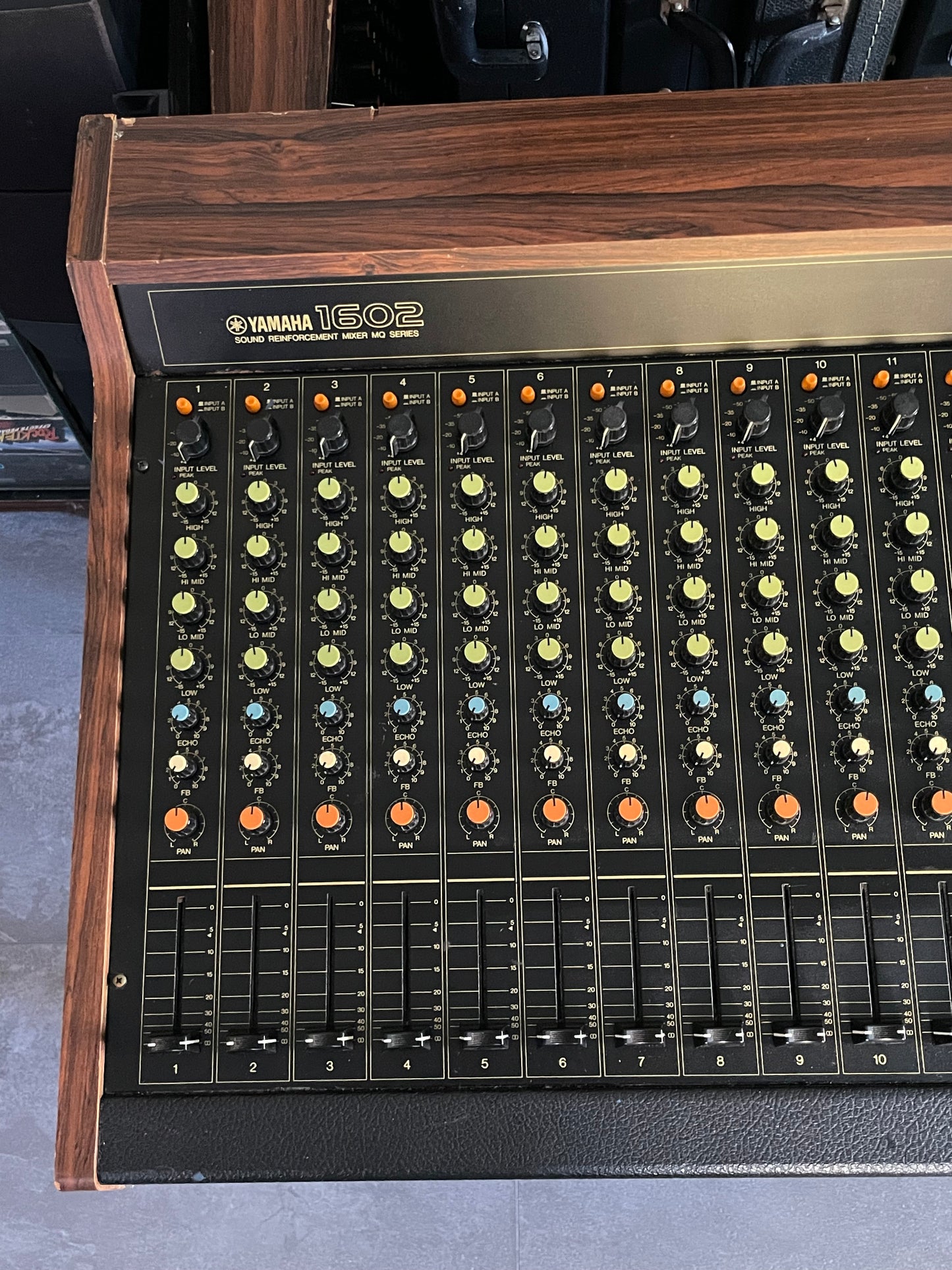 Yamaha MQ1602 "Japa-Neve" Mixer - Fully recapped + Direct-Outs - Tamura transformers, fat Pres. 4 band EQ