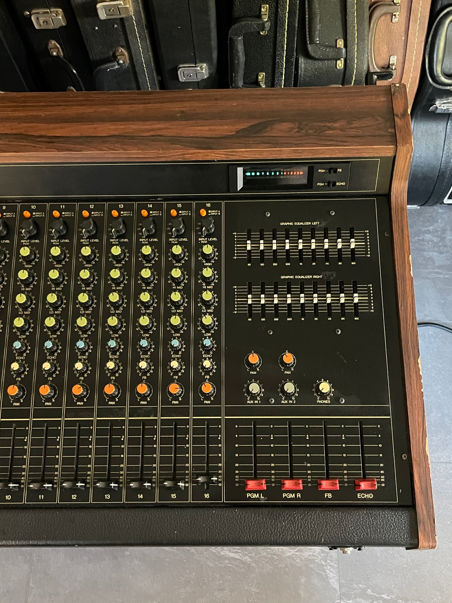 Yamaha MQ1602 "Japa-Neve" Mixer - Fully recapped + Direct-Outs - Tamura transformers, fat Pres. 4 band EQ