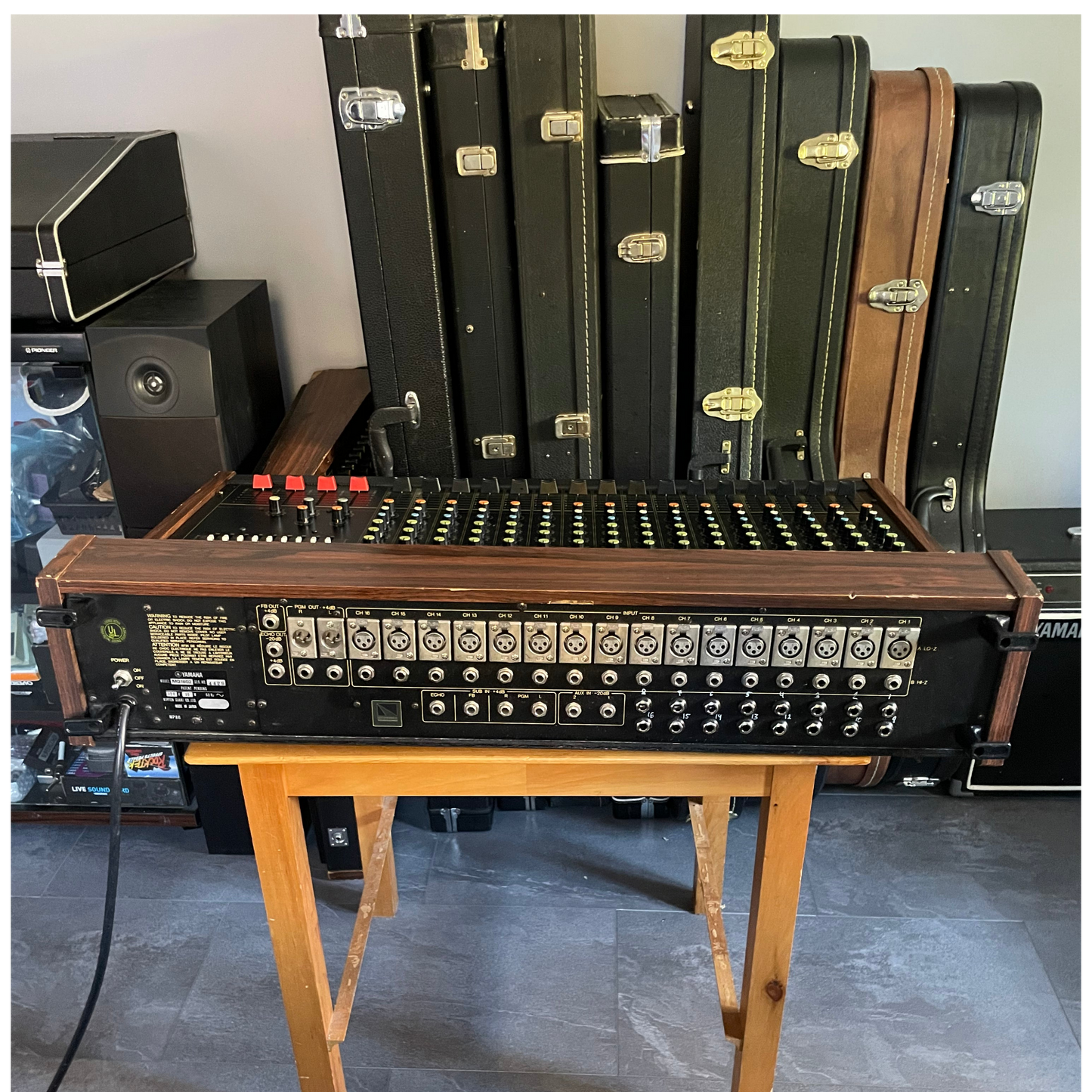 Yamaha MQ1602 "Japa-Neve" Mixer - Fully recapped + Direct-Outs - Tamura transformers, fat Pres. 4 band EQ