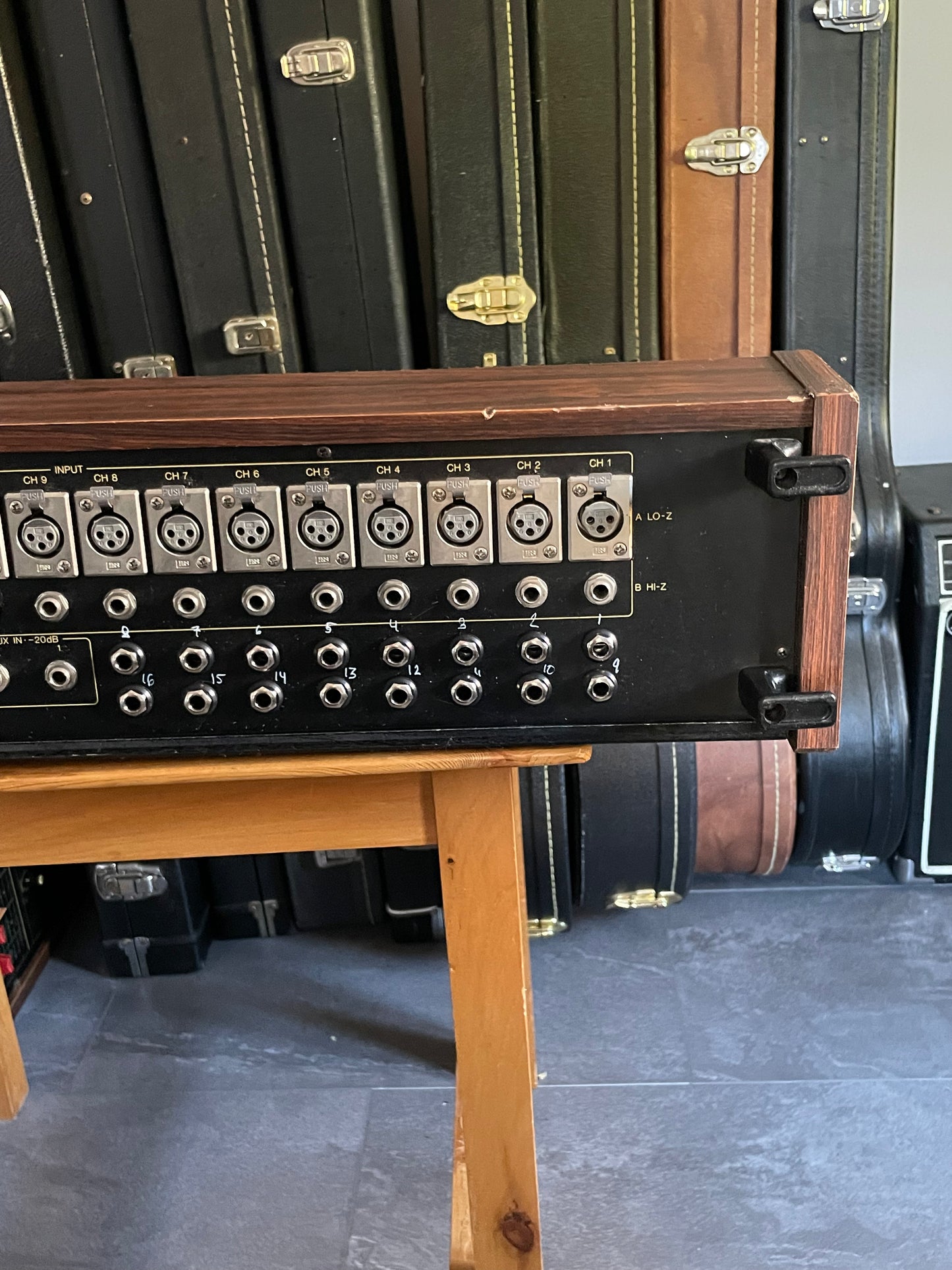 Yamaha MQ1602 "Japa-Neve" Mixer - Fully recapped + Direct-Outs - Tamura transformers, fat Pres. 4 band EQ