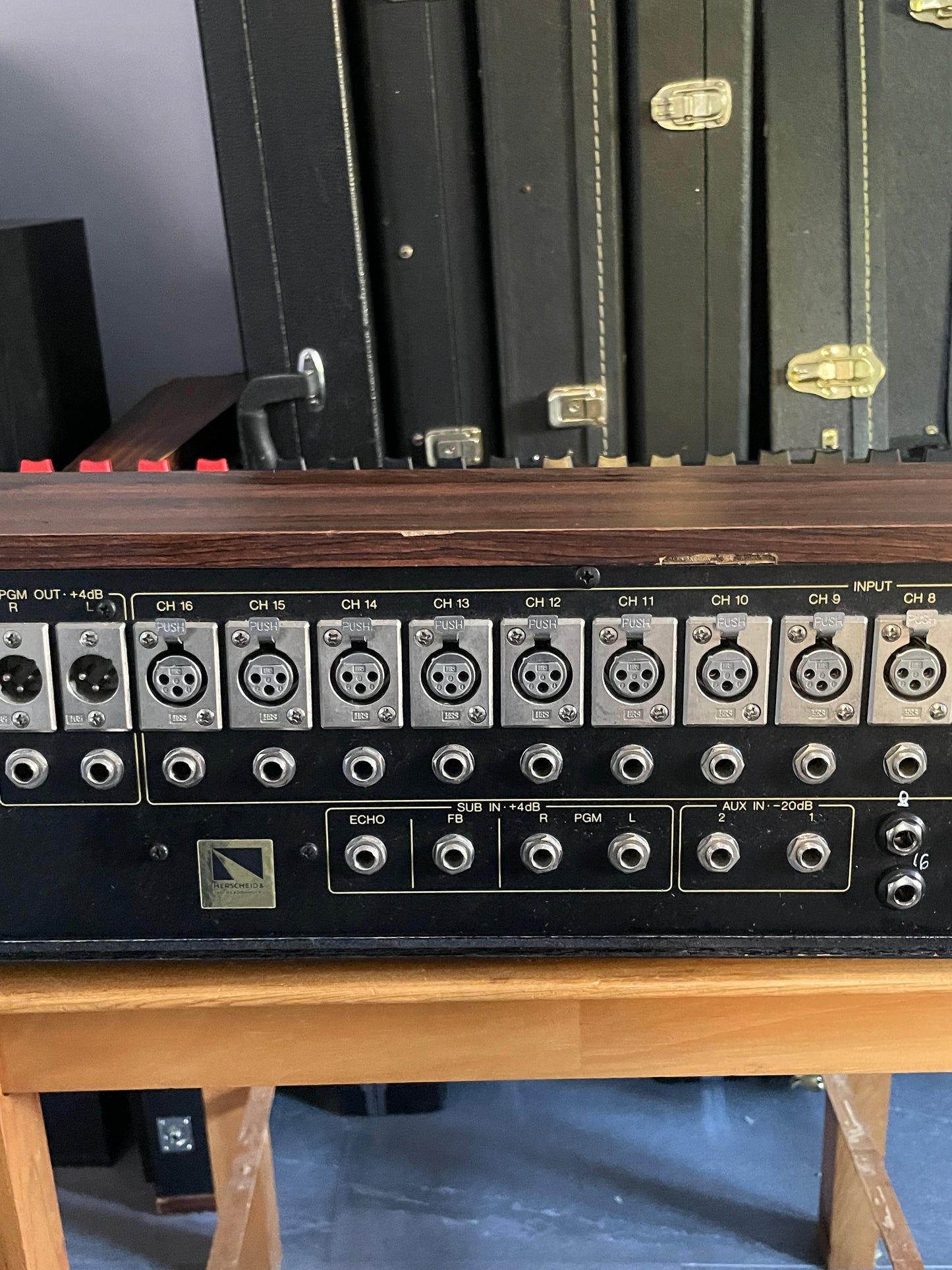 Yamaha MQ1602 "Japa-Neve" Mixer - Fully recapped + Direct-Outs - Tamura transformers, fat Pres. 4 band EQ