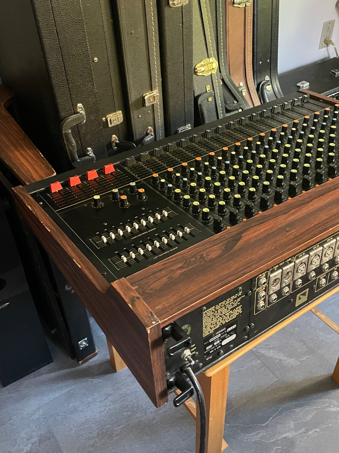 Yamaha MQ1602 "Japa-Neve" Mixer - Fully recapped + Direct-Outs - Tamura transformers, fat Pres. 4 band EQ