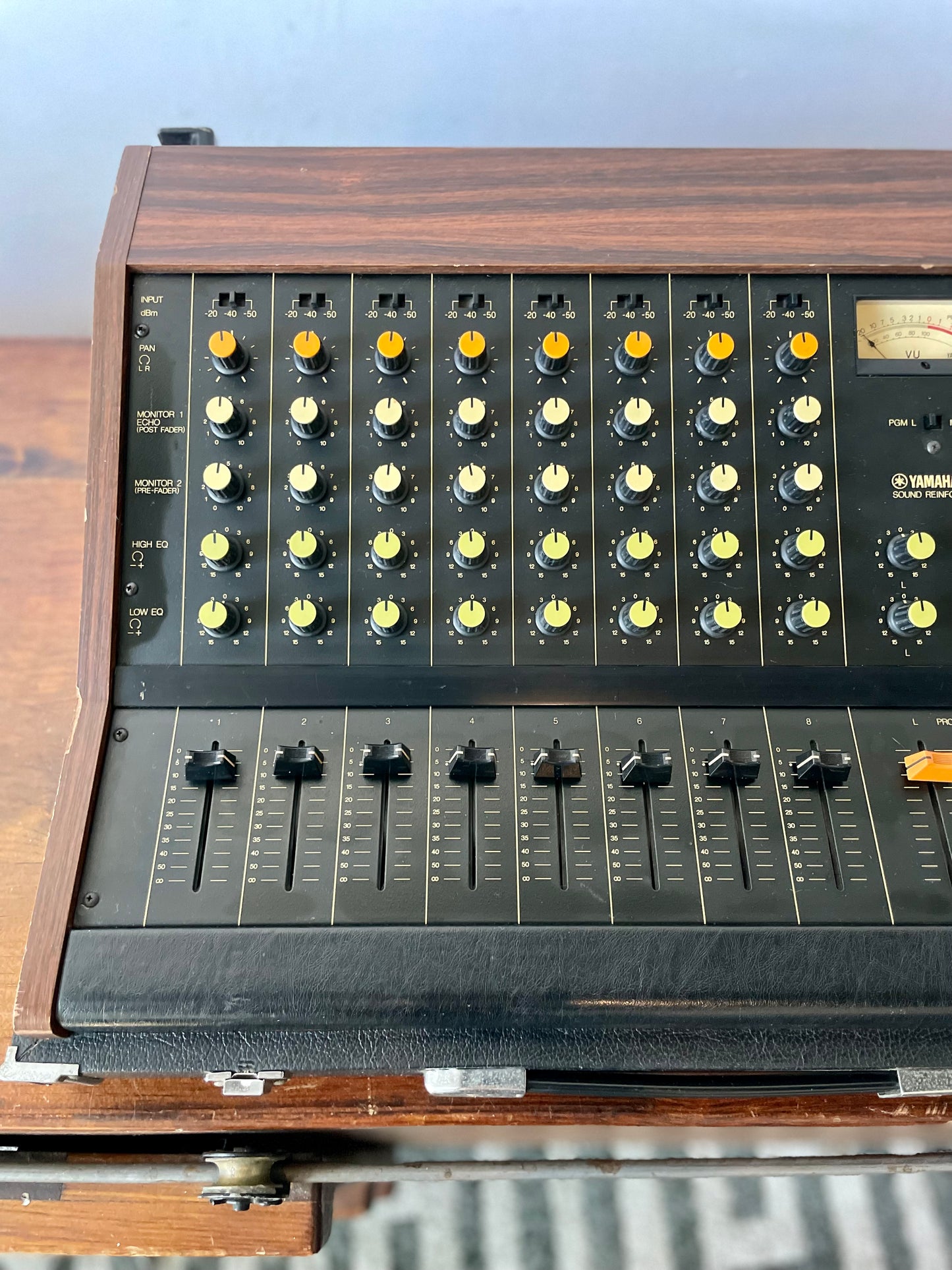 Yamaha PM-430 with Direct Out Mod. by Headbangers - Fully serviced 8-Channel Mixing Console 1970s