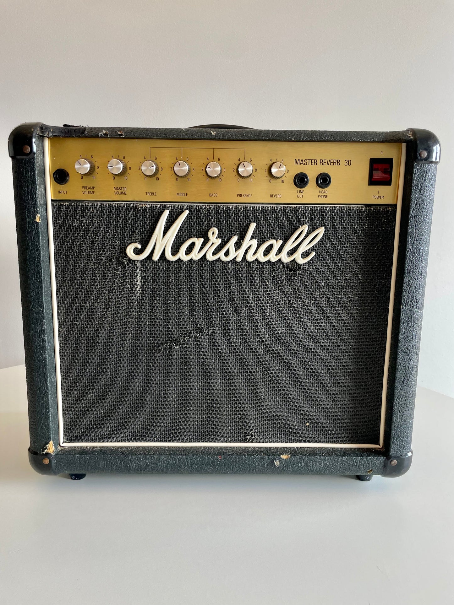 Marshall Master Reverb 30 - Not the prettiest but the baddest -1986 - 1991