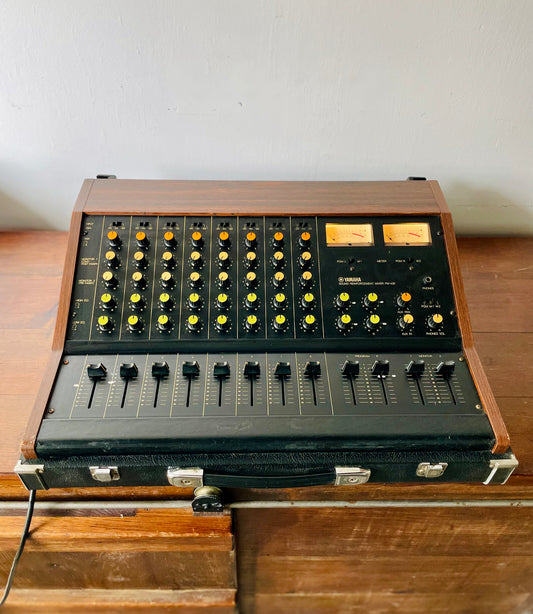 Yamaha PM-430 "Japa-Neve" fully recapped + Direct-Out Headbangers Mod! Tamura transformers 8-Channel Mixing Console 1970s