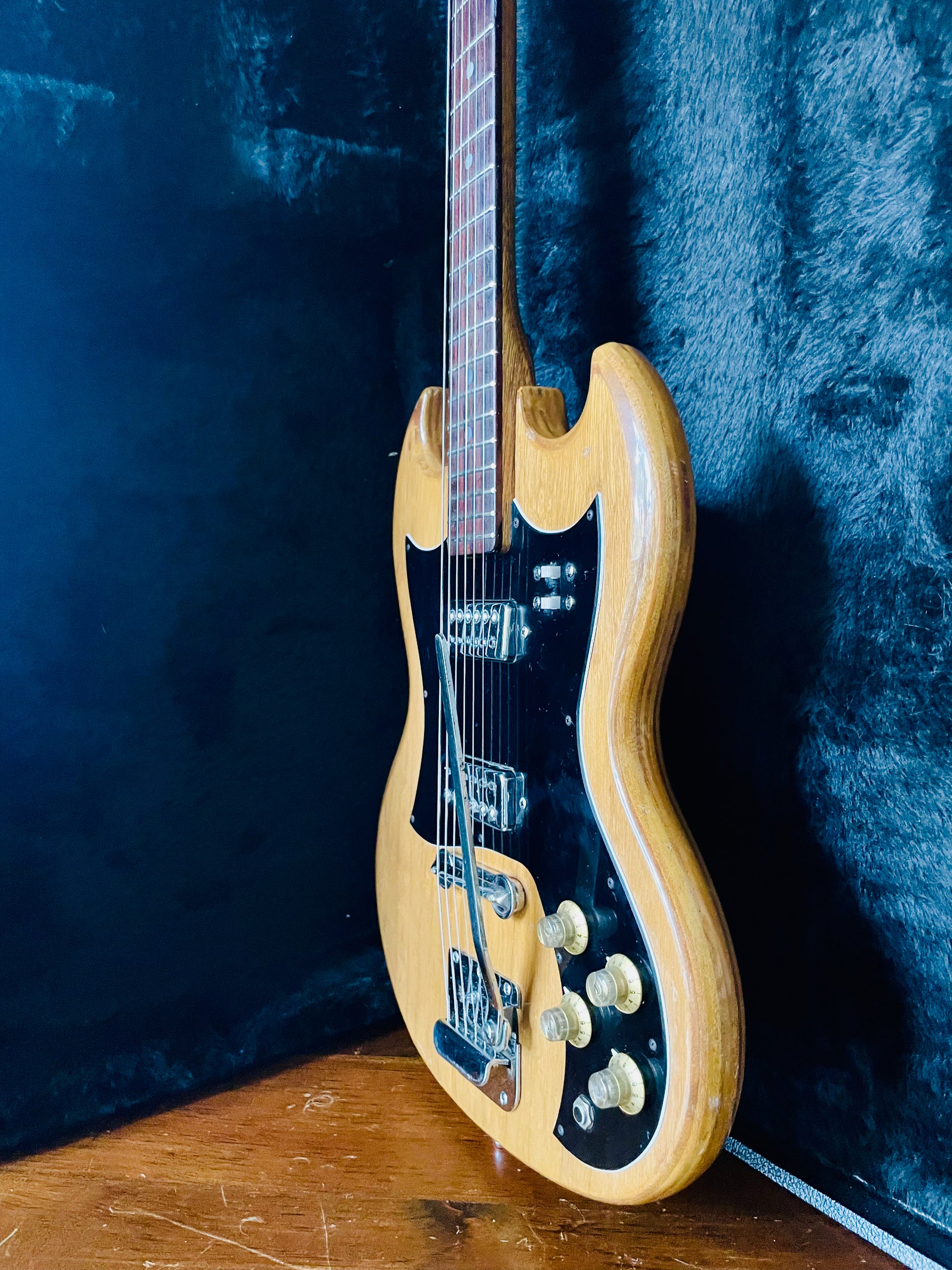 Maya SG - Made in Japan 1970s Natural finish – Herscheid and