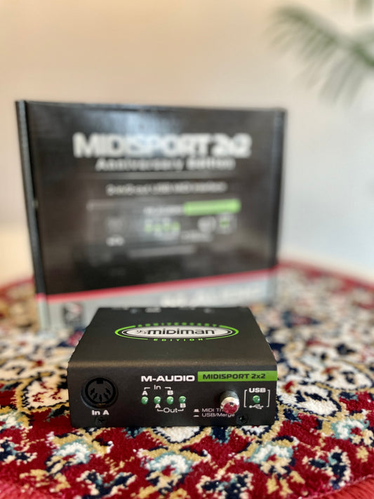 M-Audio MidiSport 2x2 Anniversary Edition USB MIDI Interface