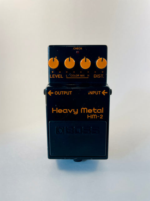 Boss HM-2 Heavy Metal (Black Label) 1983 - 1988 – Herscheid and Boss HM-2 Heavy Metal (Black Label) 1983 - 1988 – Herscheid and