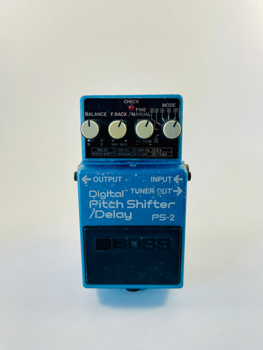 Boss PS-2 Digital Pitch Shifter/Delay (Blue Label) 1987 - 1992 - Blue