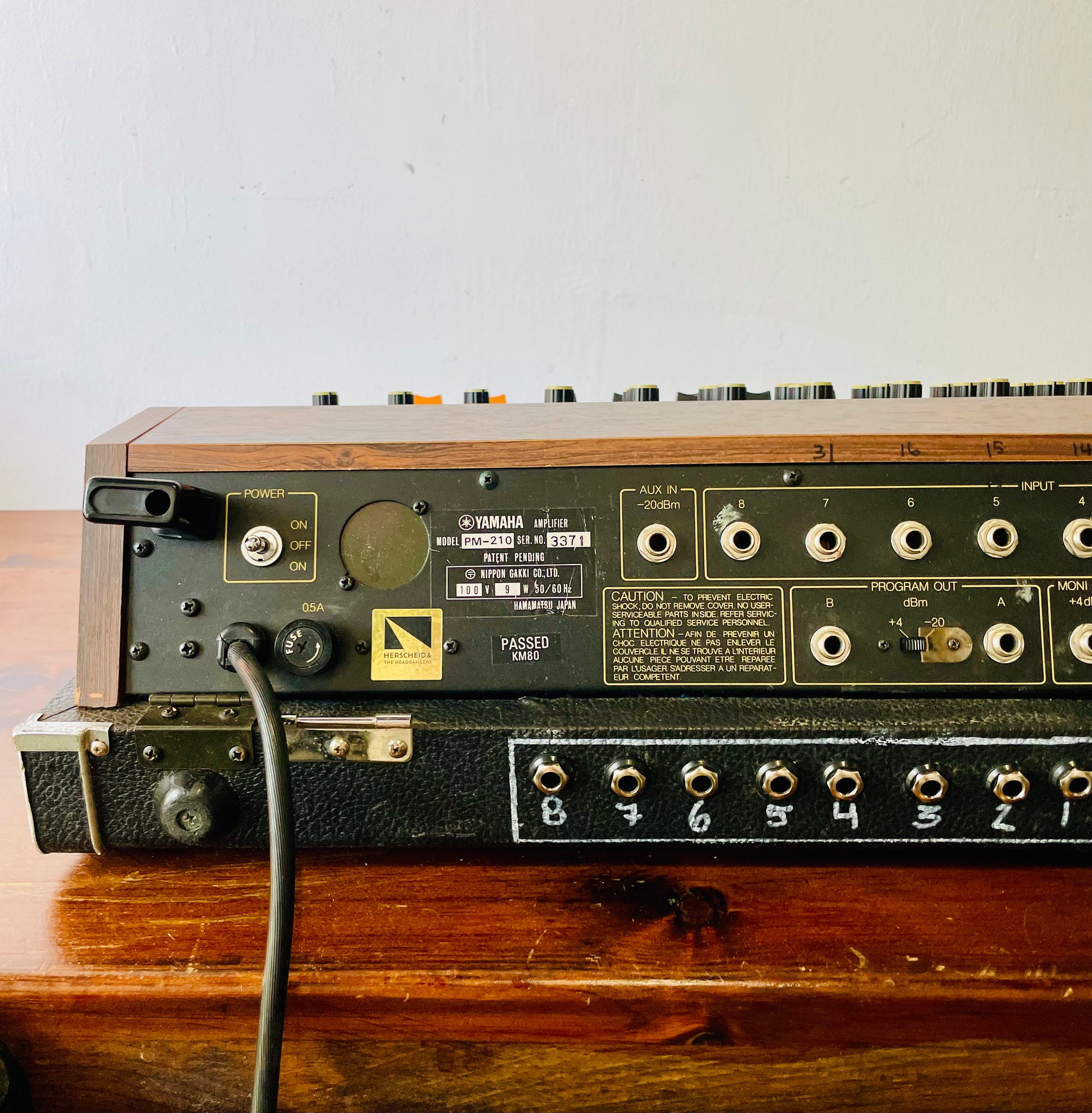 Yamaha PM-210 - Fully serviced + direct out mod. 1970s – Herscheid Yamaha PM-210 - Fully serviced + direct out mod. 1970s – Herscheid