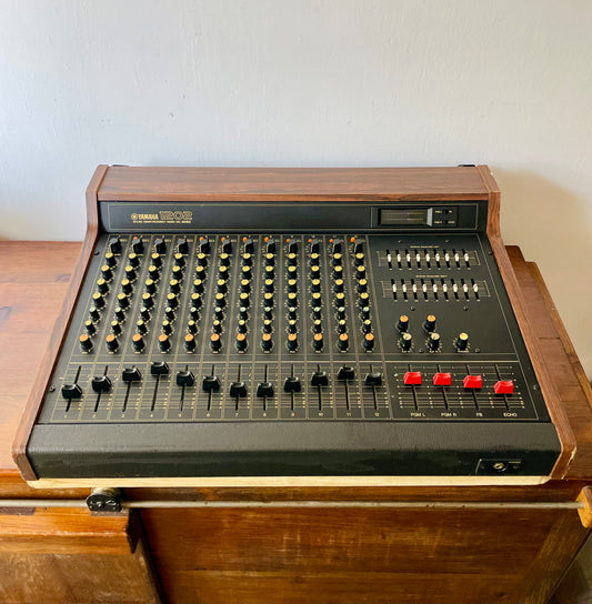 Yamaha MQ1202 "Japa-Neve", fully recapped + Direct-Out Headbangers Mod! Small PM1000, Tamura transformers, fat Pres. 4 band EQ