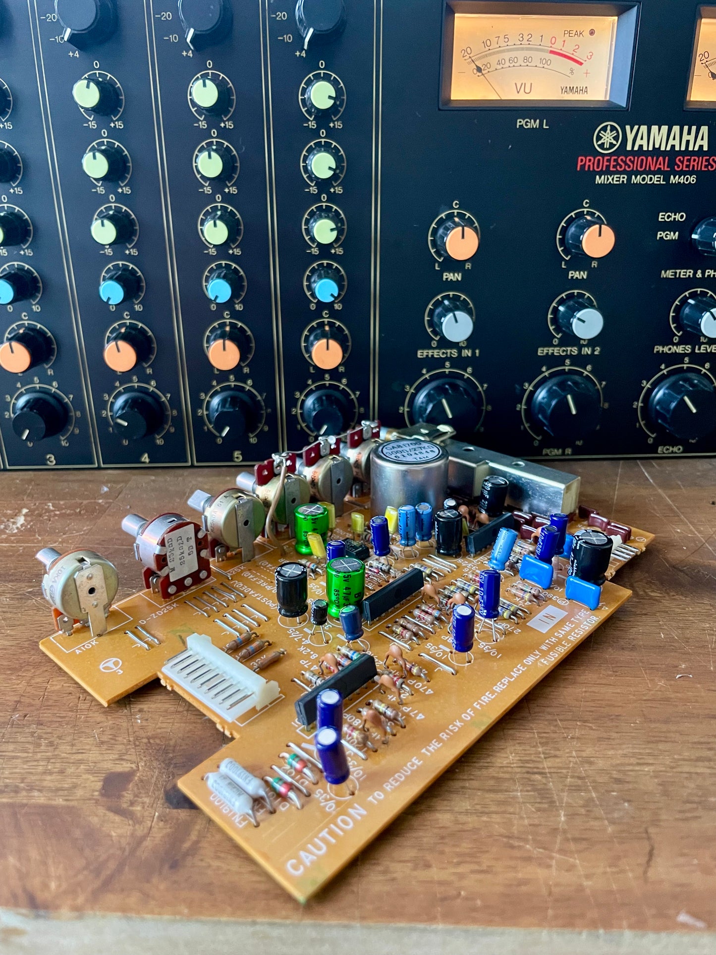 Yamaha M406 "JapaNeve" Direct Out Mod. Fully serviced + Recapped Headbangers