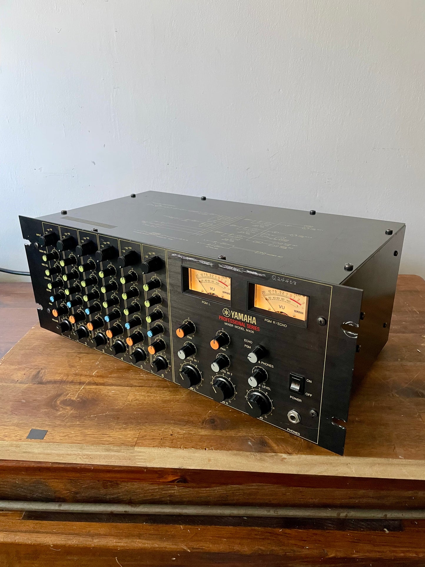 Yamaha M406 "JapaNeve" Direct Out Mod. Fully serviced + Recapped Headbangers