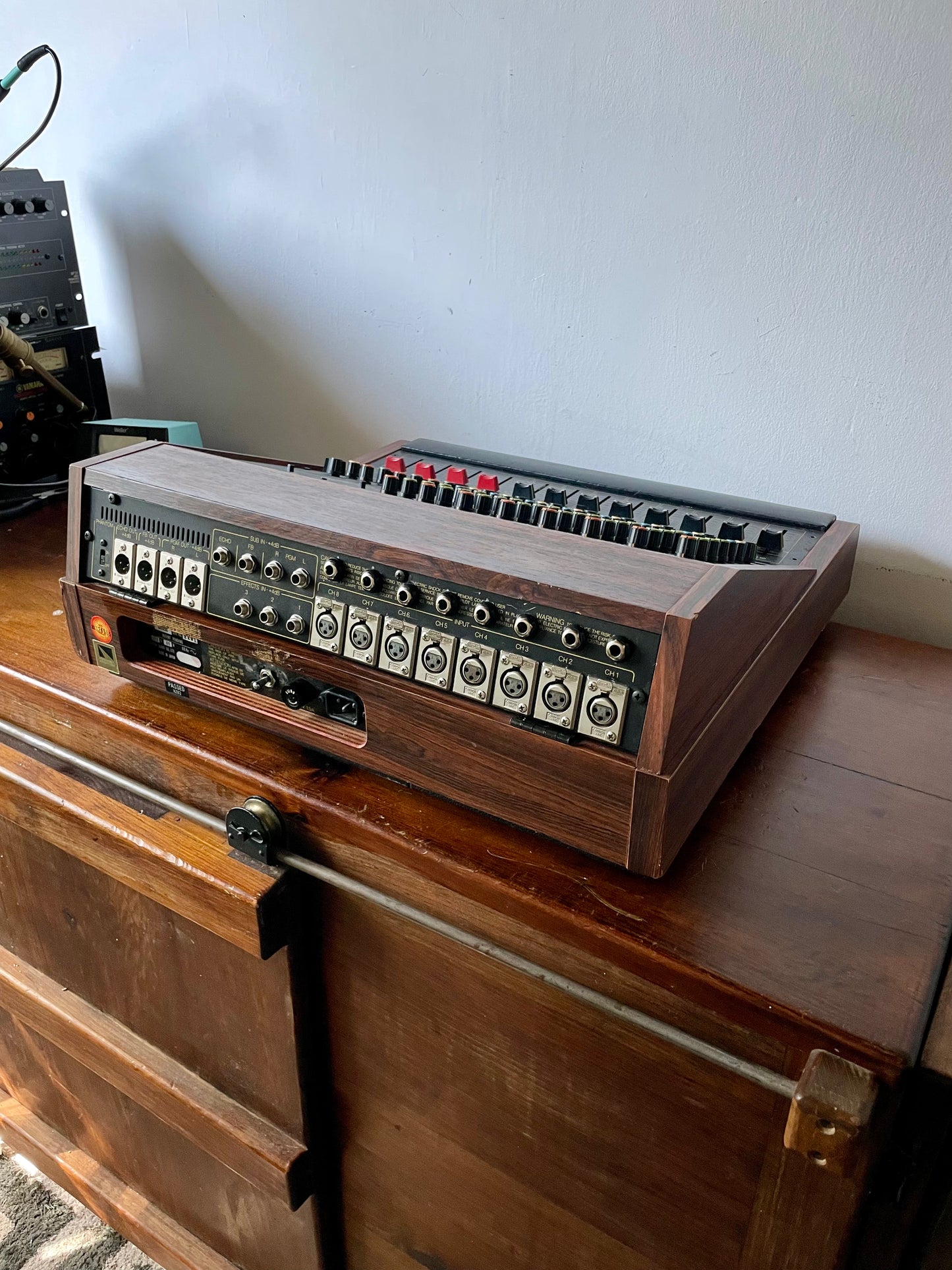 FREE SHIPPING - Yamaha M508 professional mixer - JapaNeve Direct Out Mod. by Headbangers - Tamura transformer, fully recapped and serviced