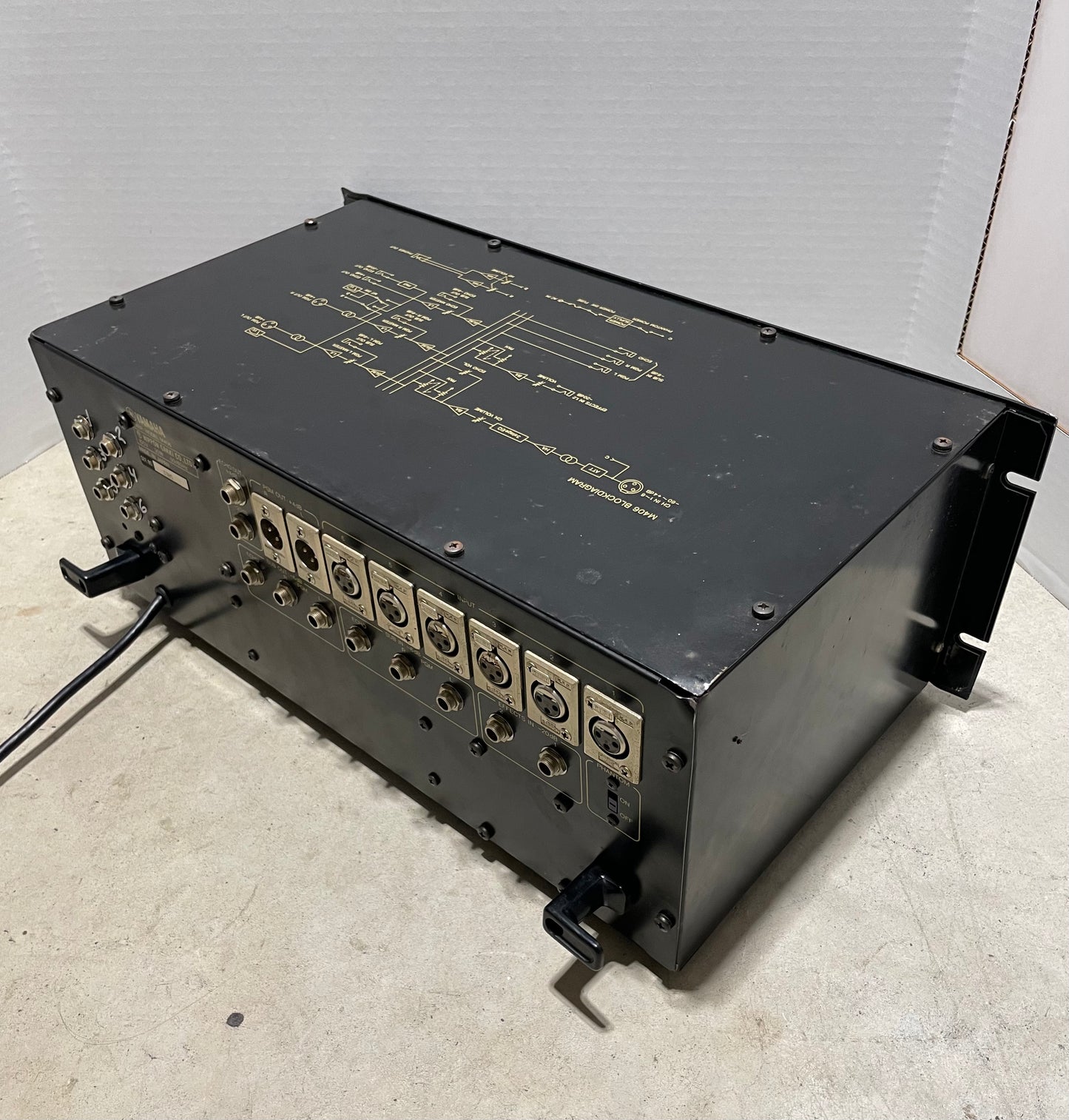 FREE SHIPPING  Yamaha M406 "JapaNeve" Direct Out Mod. Serviced and Recapped 6-Channel Rackmount Mixer