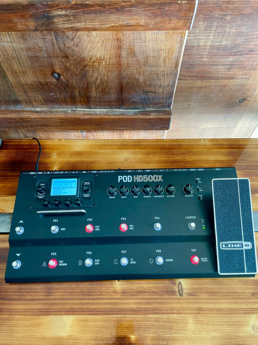 Line 6 POD HD500X Multi-Effect and Amp Modeler