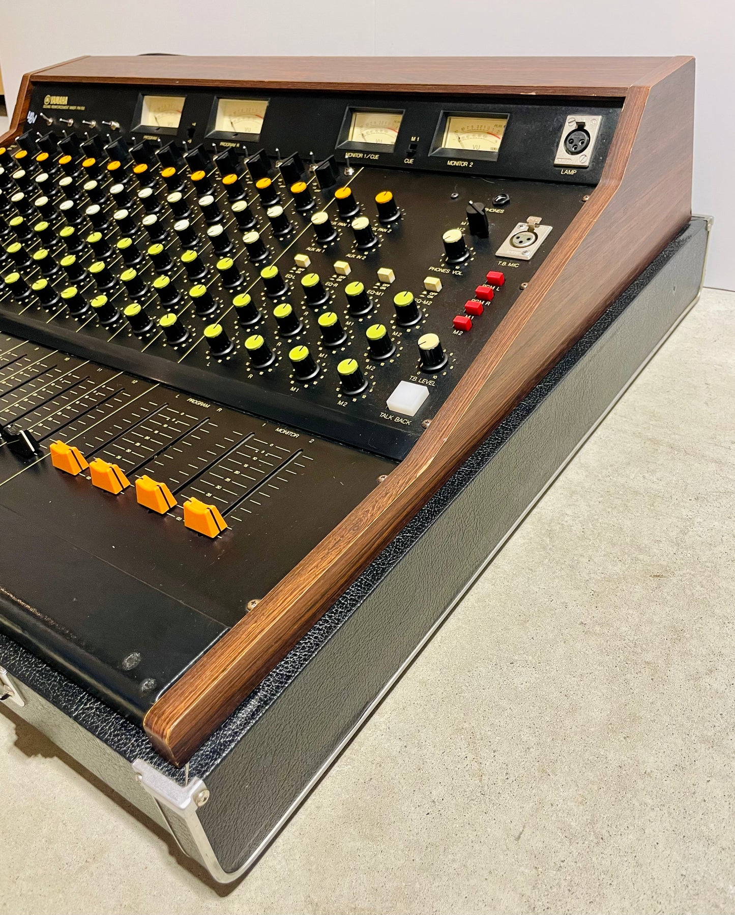 FREE SHIPPING - Yamaha PM-700 "Japa-Neve" fully recapped + Direct-Out Headbangers Tamura transformers 12-Channel Mixing Console 1970s