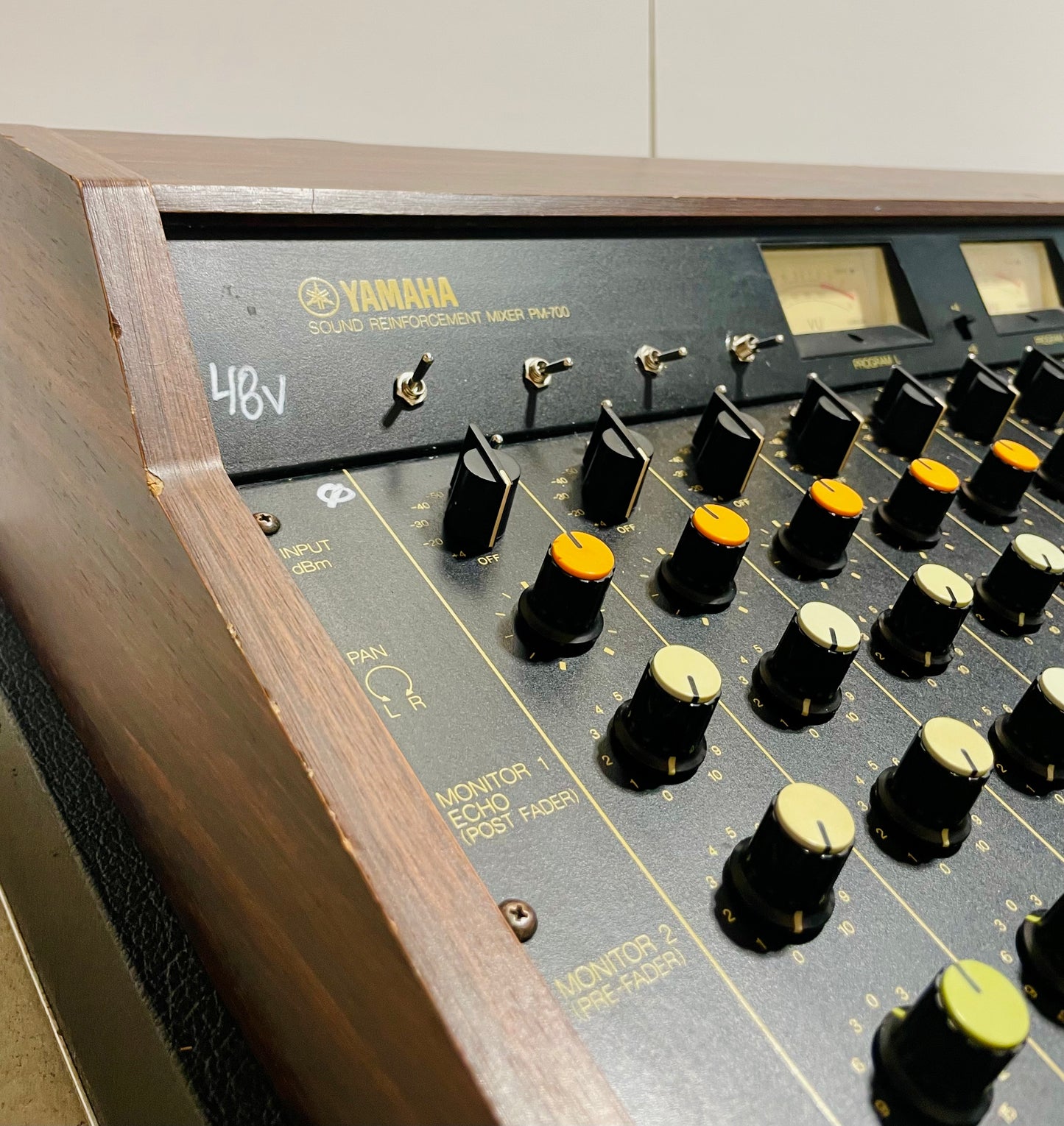 FREE SHIPPING - Yamaha PM-700 "Japa-Neve" fully recapped + Direct-Out Headbangers Tamura transformers 12-Channel Mixing Console 1970s