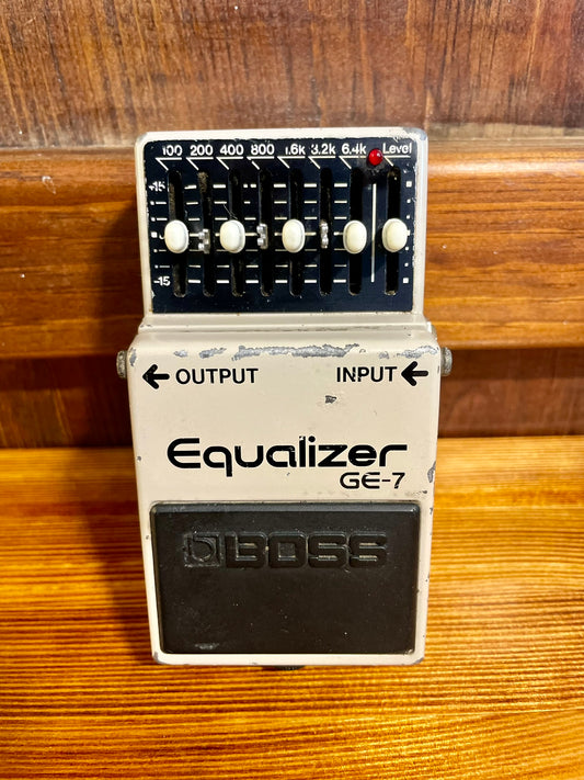 Boss GE-7 Equalizer (Black Label) 1981 - 1992