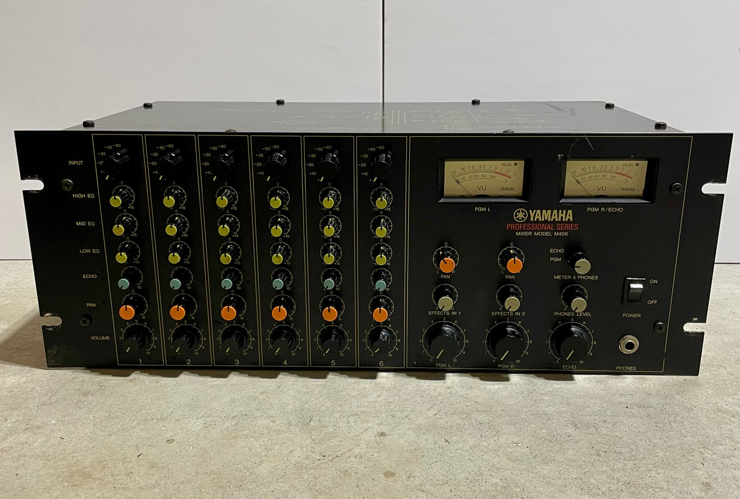 Yamaha M406 "JapaNeve" Direct Out Mod. Fully serviced + Recapped Headbangers