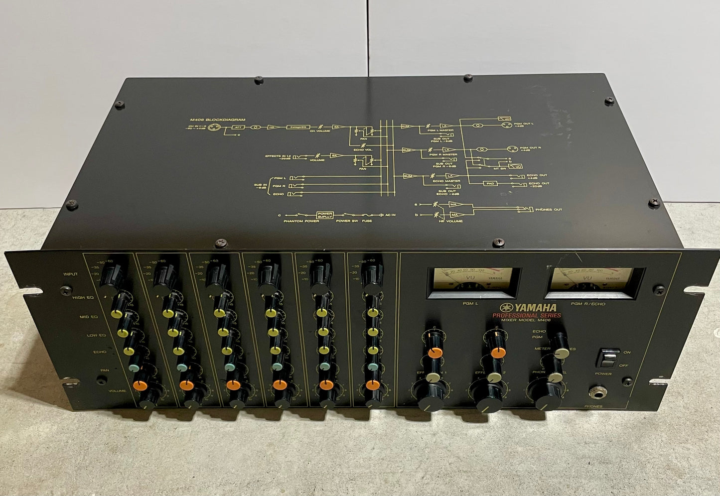 Yamaha M406 "JapaNeve" Direct Out Mod. Fully serviced + Recapped Headbangers