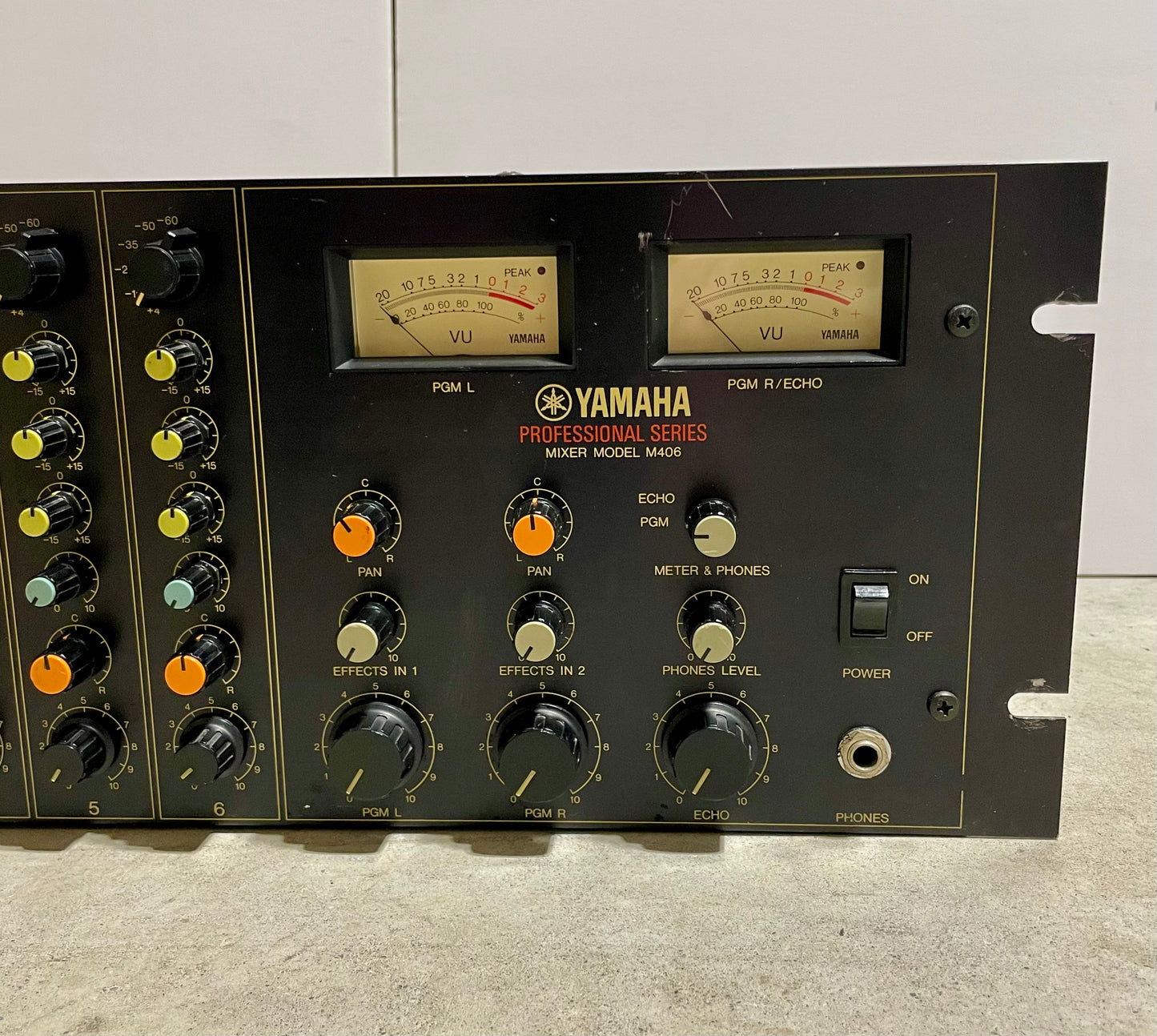 Yamaha M406 "JapaNeve" Direct Out Mod. Fully serviced + Recapped Headbangers