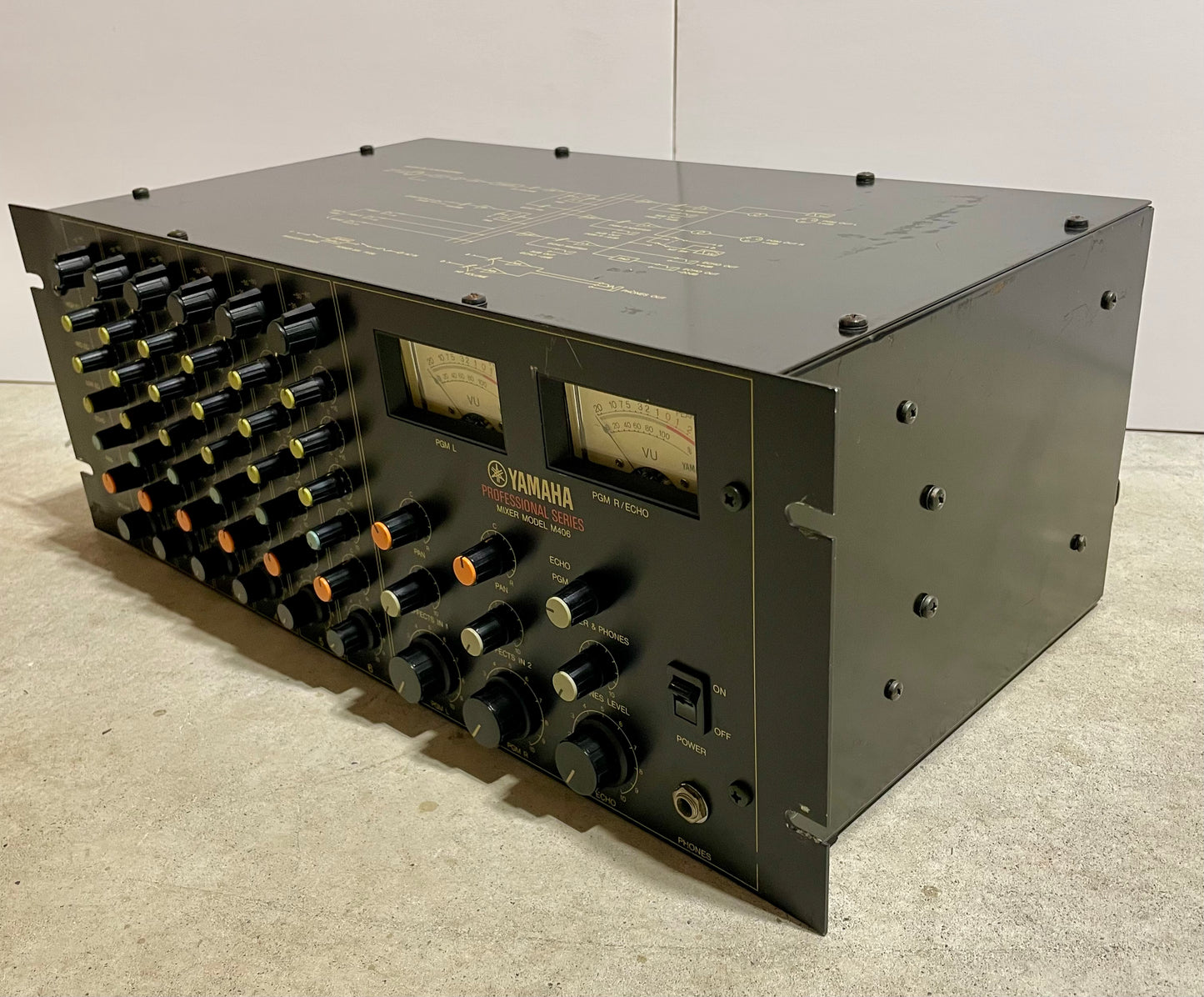 Yamaha M406 "JapaNeve" Direct Out Mod. Fully serviced + Recapped Headbangers