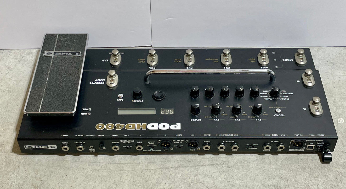 Line 6 POD HD400 Multi-Effect and Amp Modeler
