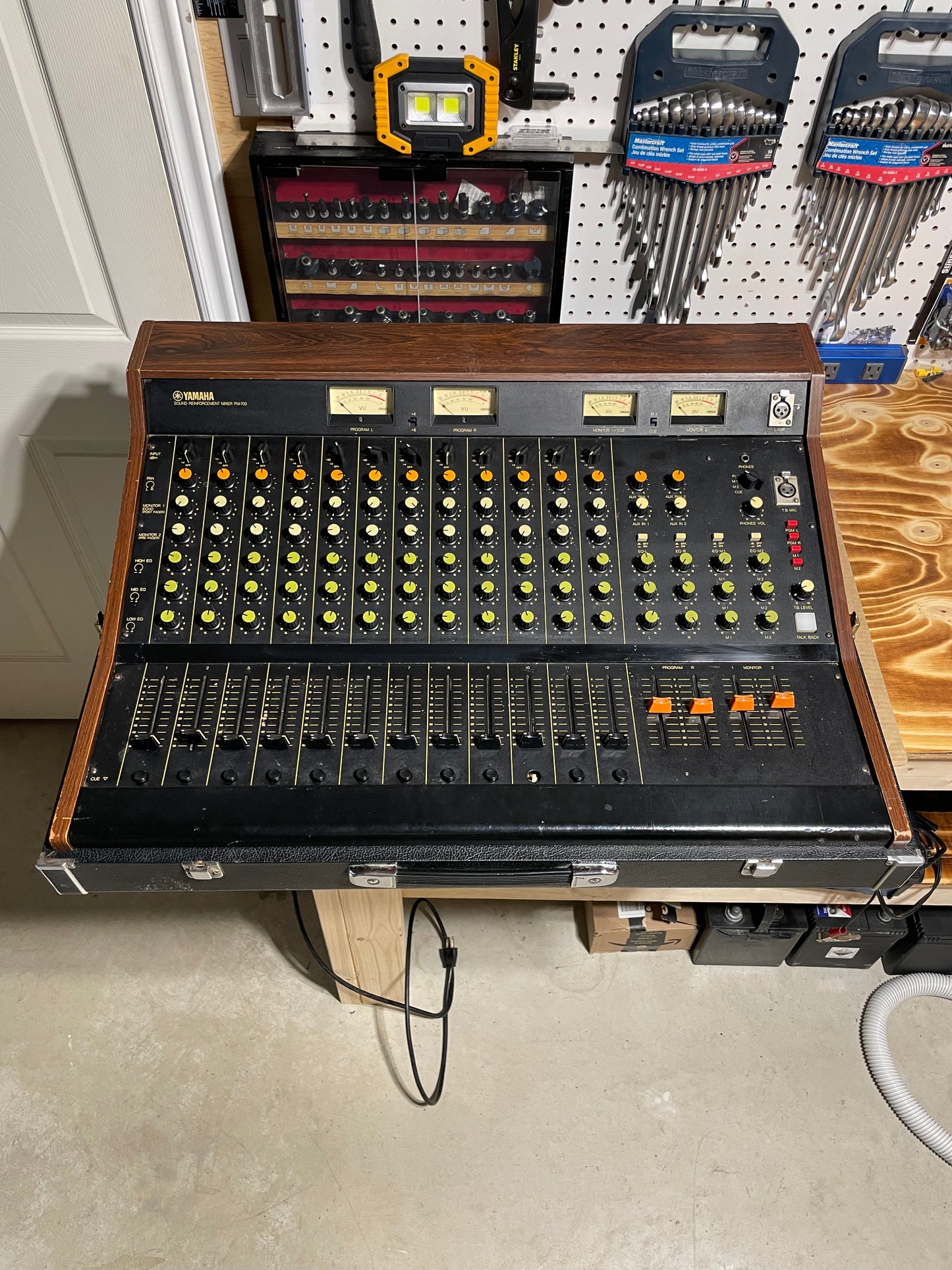Yamaha PM-700  12-Channel Mixing Console 1970s