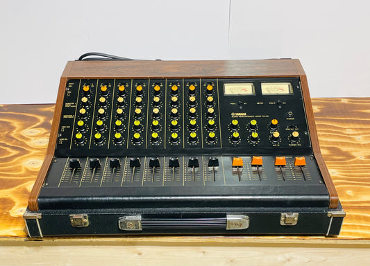 Yamaha PM-430 "Japa-Neve" fully recapped + Direct-Out Headbangers Mod! Tamura transformers 8-Channel Mixing Console 1970s