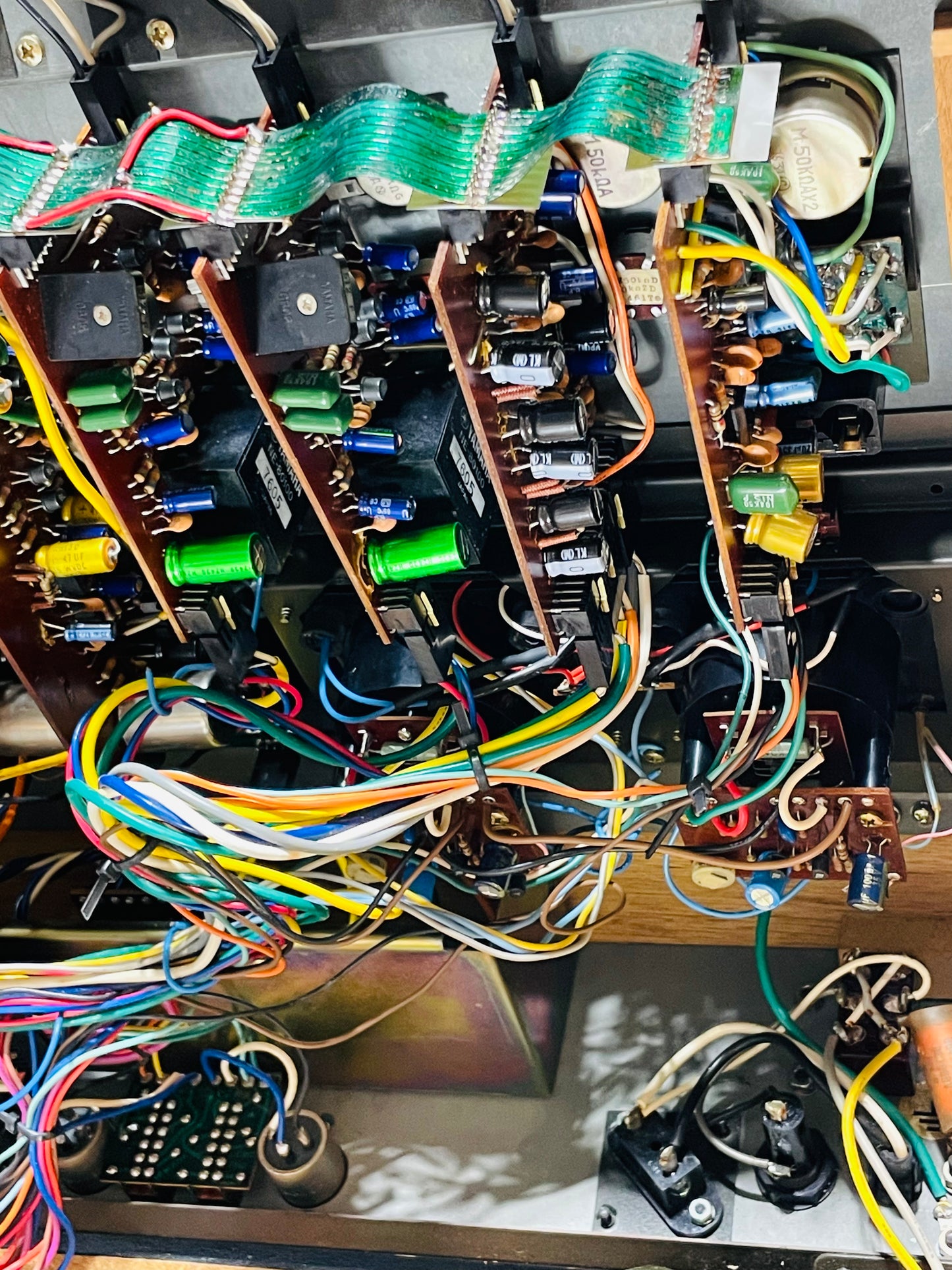 Yamaha PM-430 "Japa-Neve" fully recapped + Direct-Out Headbangers Mod! Tamura transformers 8-Channel Mixing Console 1970s