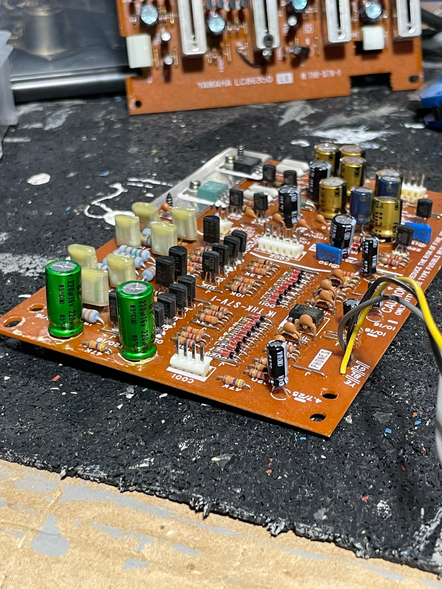 Yamaha MQ1602 "Japa-Neve" Mixer - Fully recapped + Direct-Outs - Small PM1000, Tamura transformers, fat Pres. 4 band EQ