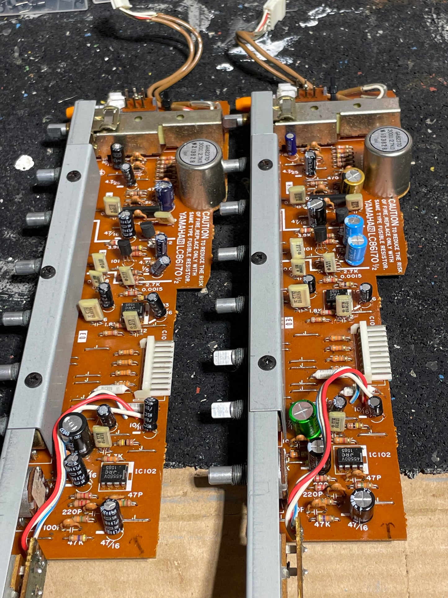 Yamaha MQ1602 "Japa-Neve" Mixer - Fully recapped + Direct-Outs - Small PM1000, Tamura transformers, fat Pres. 4 band EQ