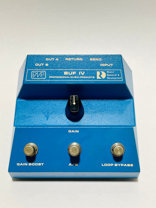 Rivera Buf IV - Rare PMP (Professional Music Products) Version - A/B/Y - Gain Boost Loop Buffer