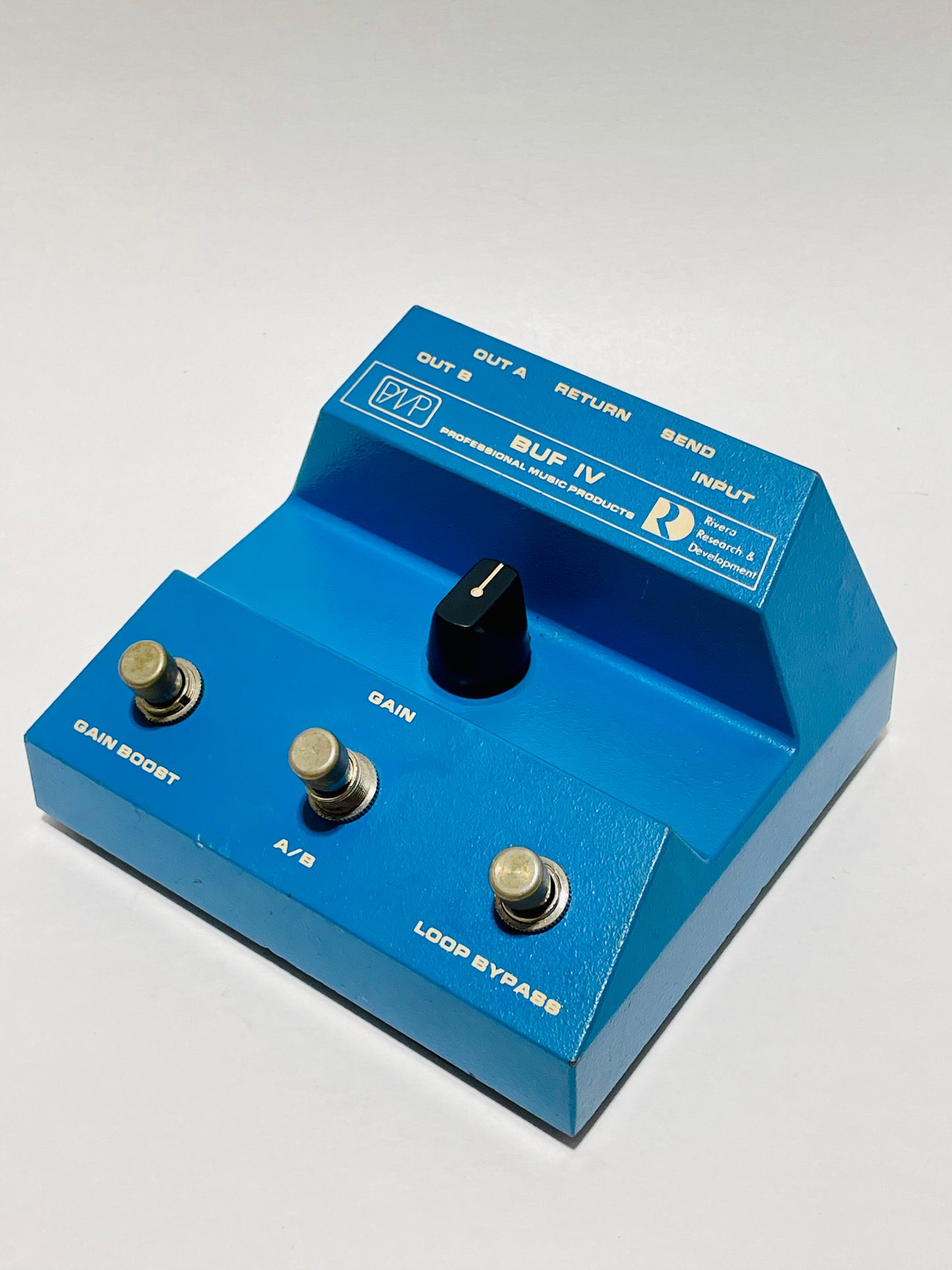 Rivera Buf IV - Rare PMP (Professional Music Products) Version - A/B/Y - Gain Boost Loop Buffer