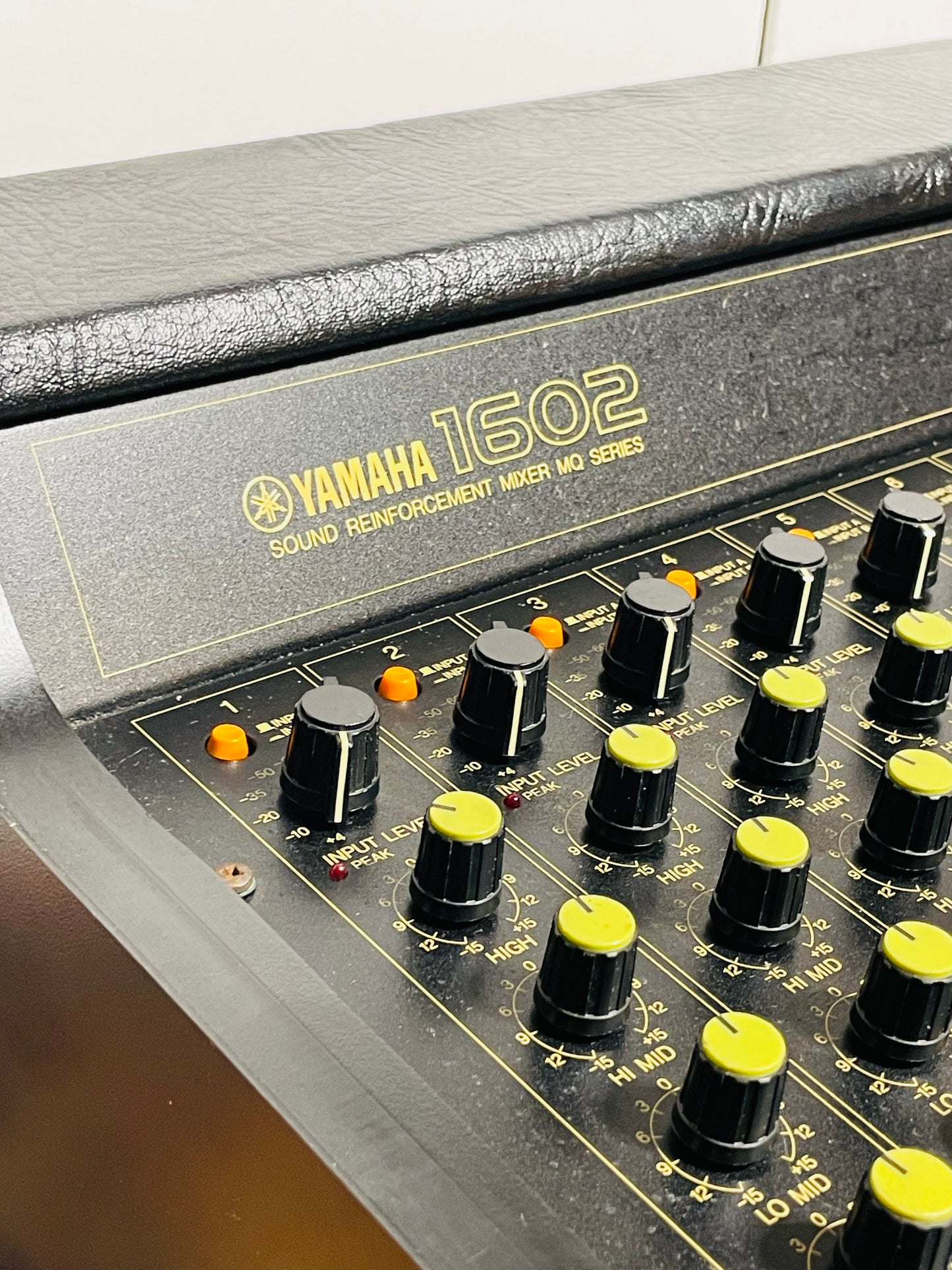 Yamaha MQ1602 "Japa-Neve" Mixer - Fully recapped + Direct-Outs - Small PM1000, Tamura transformers, fat Pres. 4 band EQ