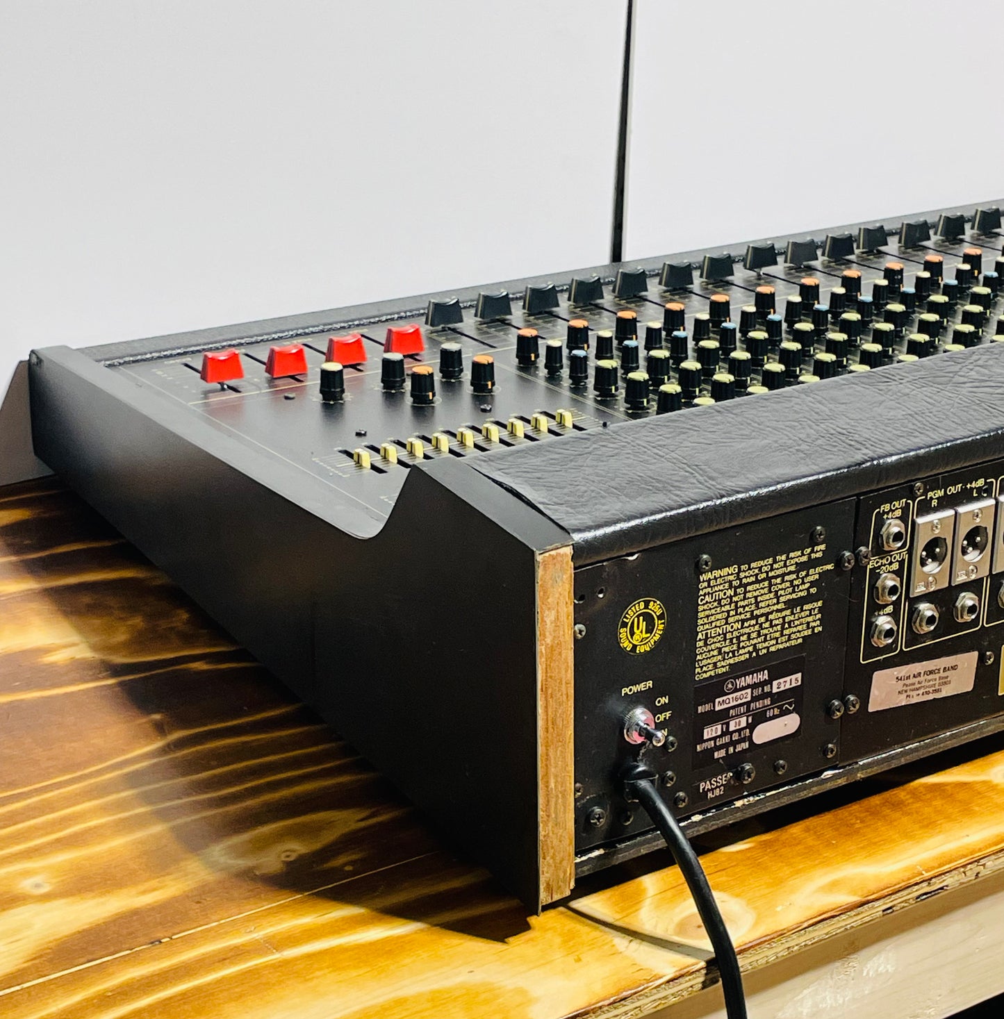 Yamaha MQ1602 "Japa-Neve" Mixer - Fully recapped + Direct-Outs - Small PM1000, Tamura transformers, fat Pres. 4 band EQ